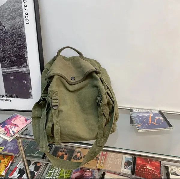 Japanese Brand Ishida x Mako Utility grunge military messenger shoulder bag Size ONE SIZE - 5 Thumbnail