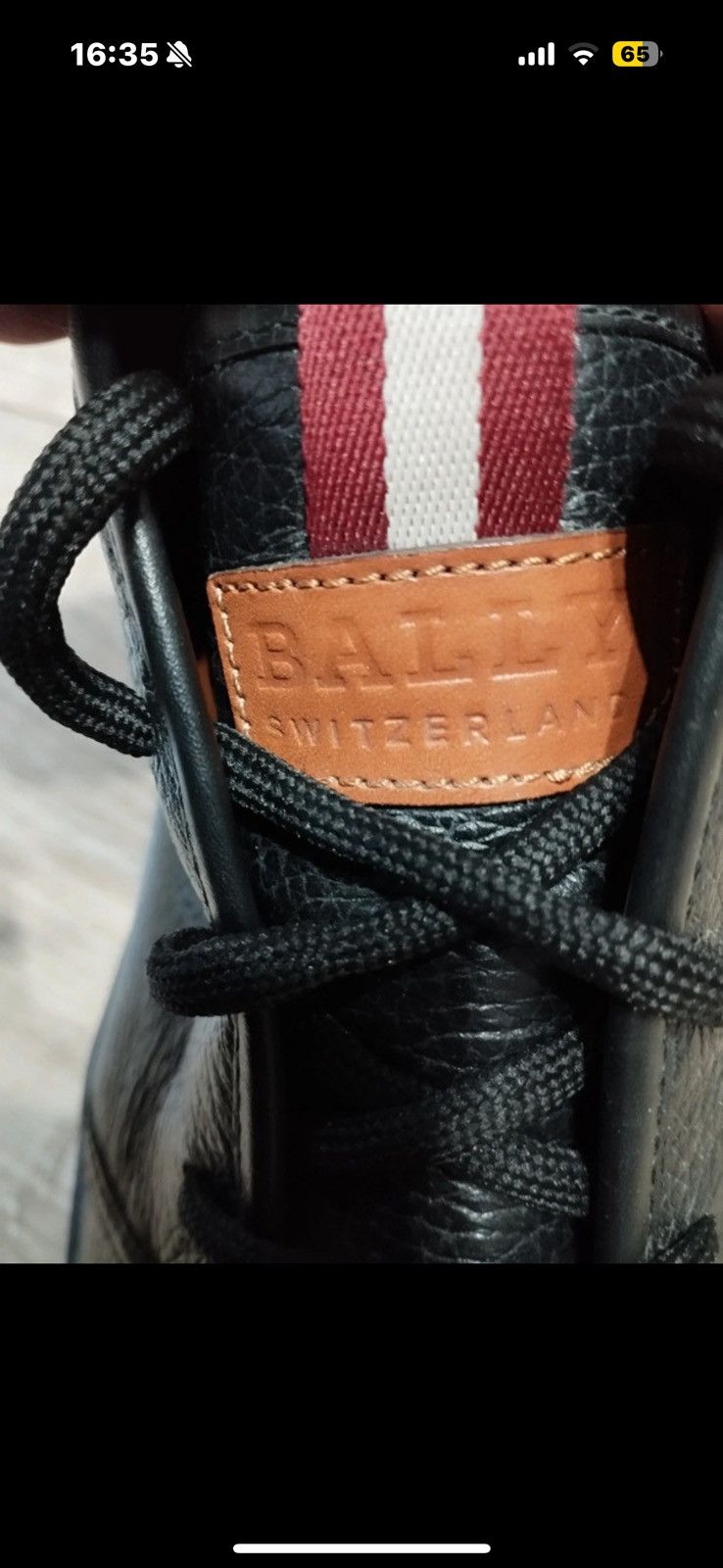 Bally Bally Hershal sneakers leather black size 43 us 10 Size US 10 / EU 43 - 6 Thumbnail