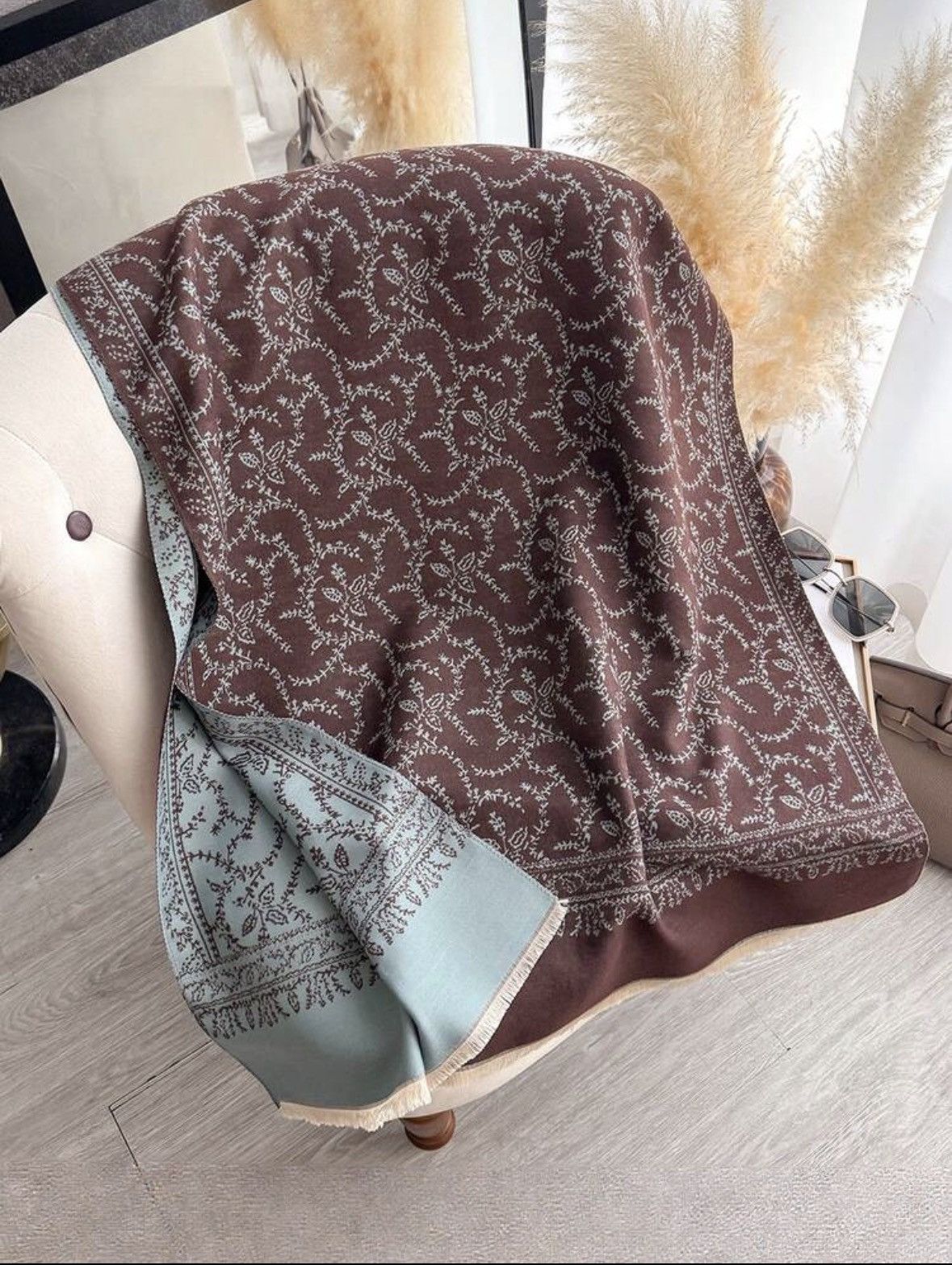 & Other Stories Cashmere shawl_scarf Size ONE SIZE - 2 Thumbnail