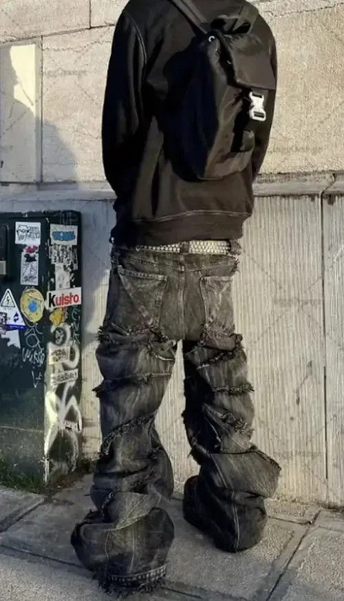 Other Versatile Distressed Denim Pant Size US 31 - 3 Thumbnail
