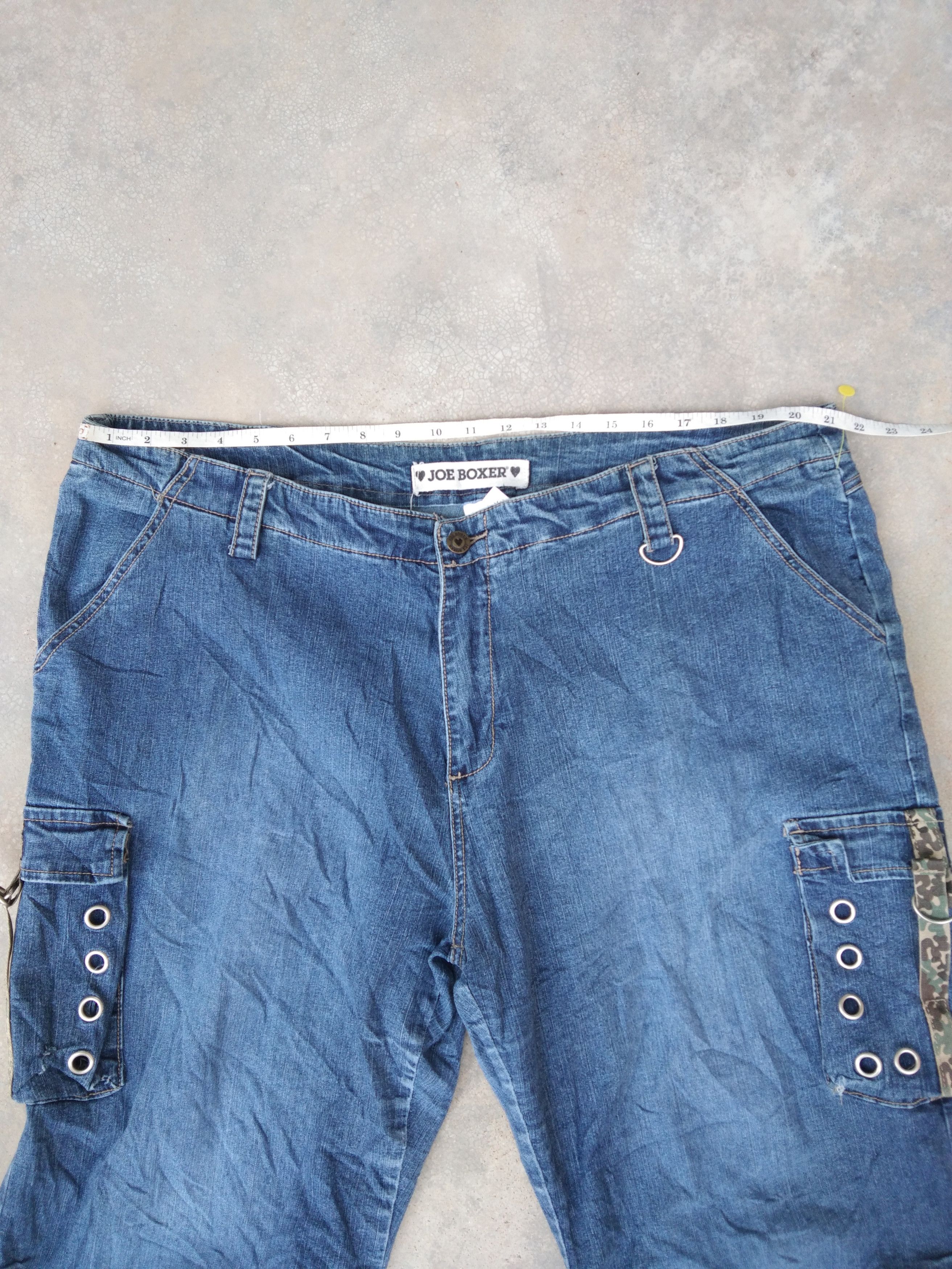 Japanese Brand × Jean × Joe Boxer Joe Boxer Boot Loose Flared Jeans 42x31 Size US 42 / EU 58 - 5 Thumbnail