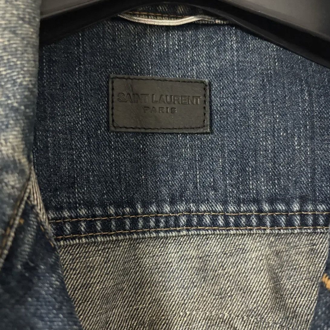 Saint Laurent Paris Saint Laurent Hedi Slimane SS16 Sweet Dreams Denim Jacket Size US L / EU 52-54 / 3 - 7 Thumbnail