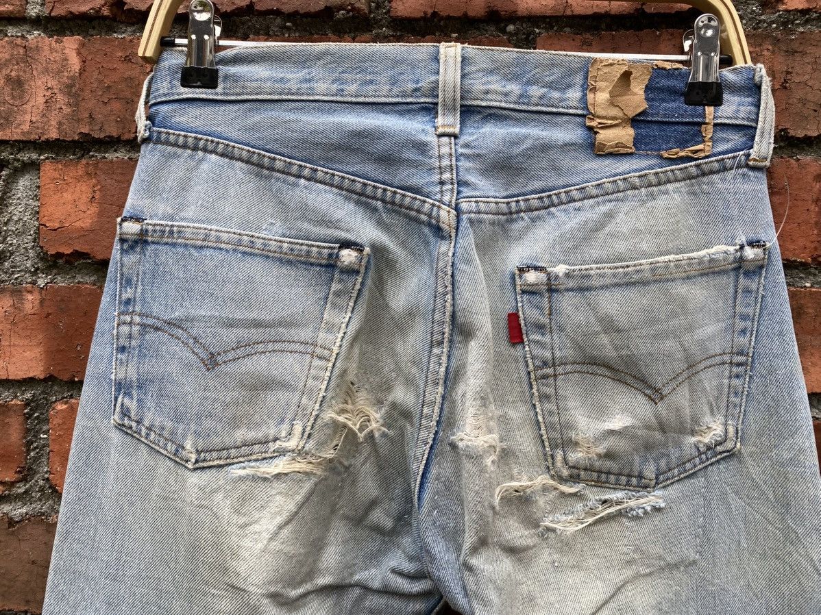 Levi's Vintage Clothing W30x29.5 Vintage levi's 501 redline distressed made in USA Size US 30 / EU 46 - 3 Thumbnail