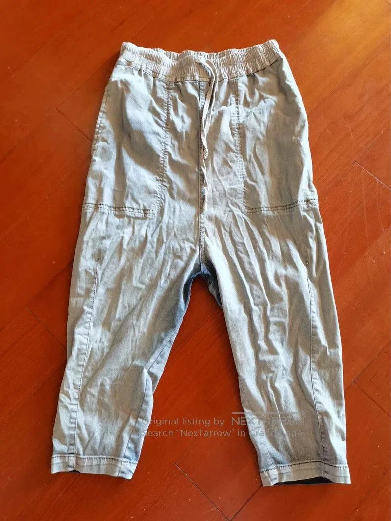 Rick Owens Rick Owens Light Denim Crop Pants. Size US 26 / EU 42 - 1 Thumbnail