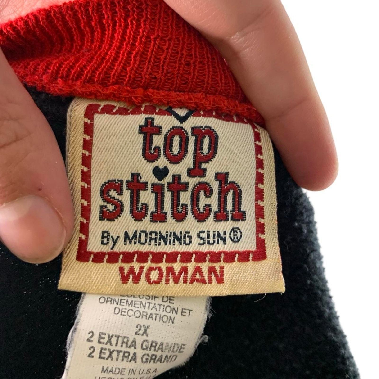 Vintage Vintage 90s Embroidered Cardinal Cardigan Sweater Size XXL / US 16-18 / IT 52-54 - 4 Thumbnail