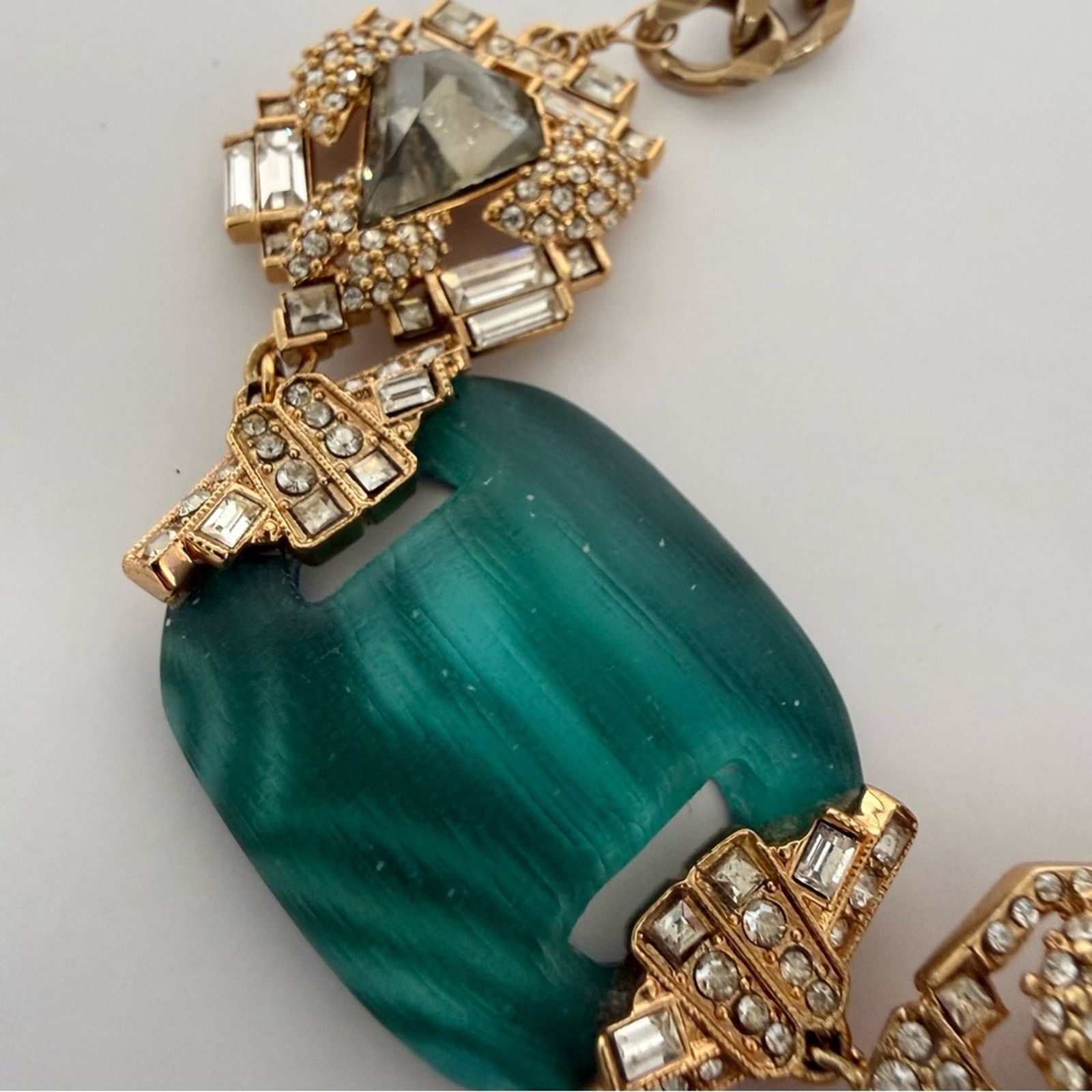 Alexis Bittar NWT!!! Alexis Bittar Lucite&Crystal bib collar necklace 625$ Size ONE SIZE - 4 Thumbnail