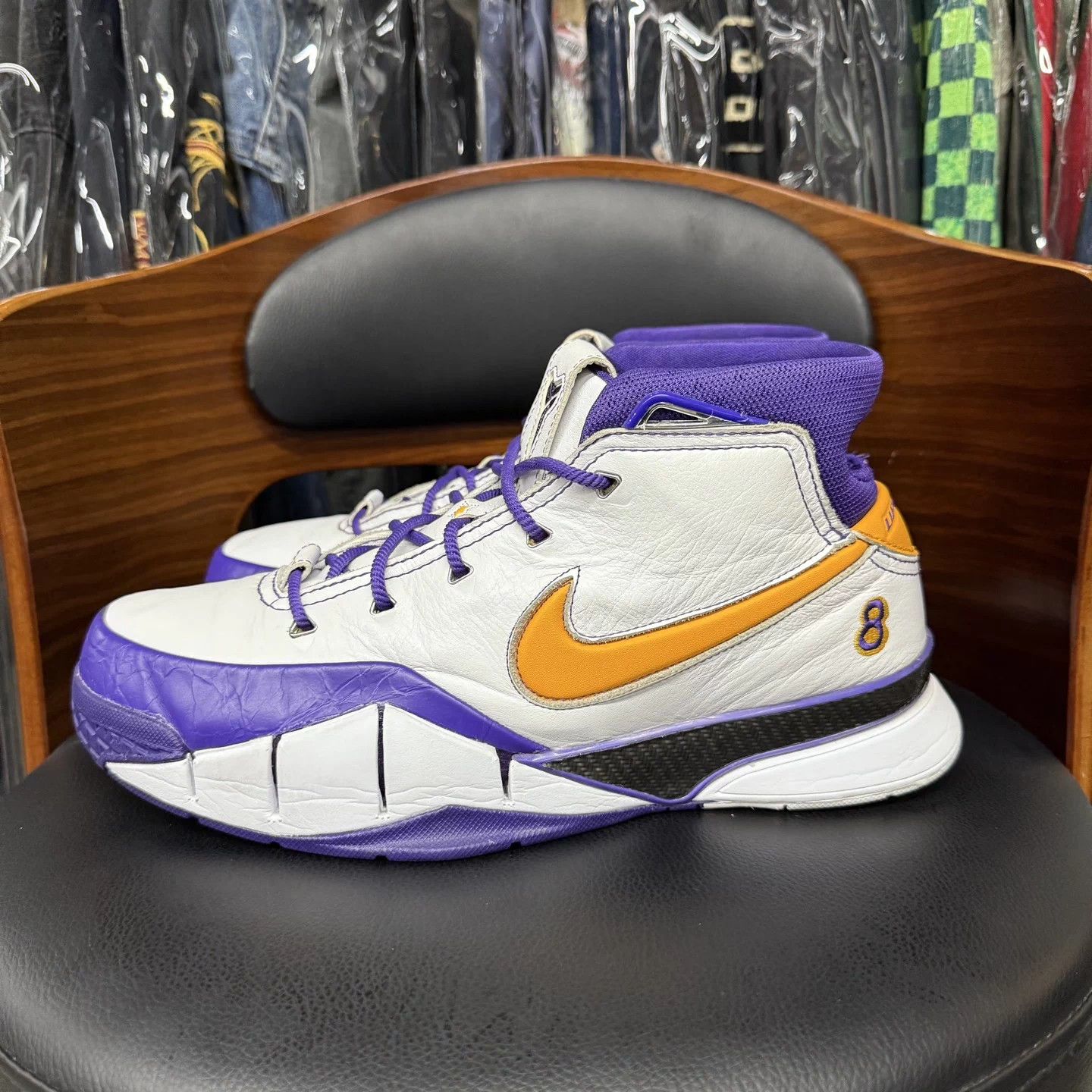 Nike Nike Kobe 1 Protro Think 16 Lakers 44 Closeout Size US 11 / EU 44 - 6 Thumbnail