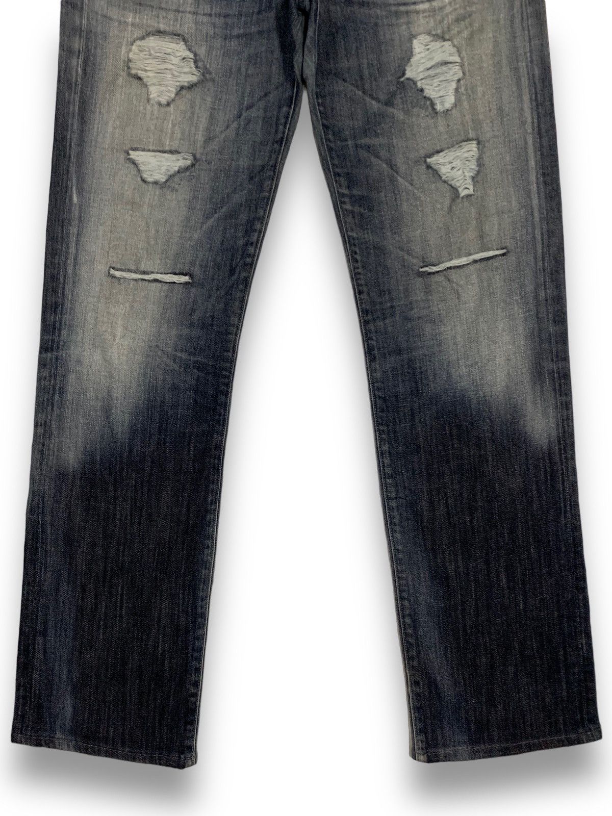 Citizens Of Humanity Vintage Citizens Of Humanity Straight Leg Distressed Denim Size US 32 / EU 48 - 9 Thumbnail