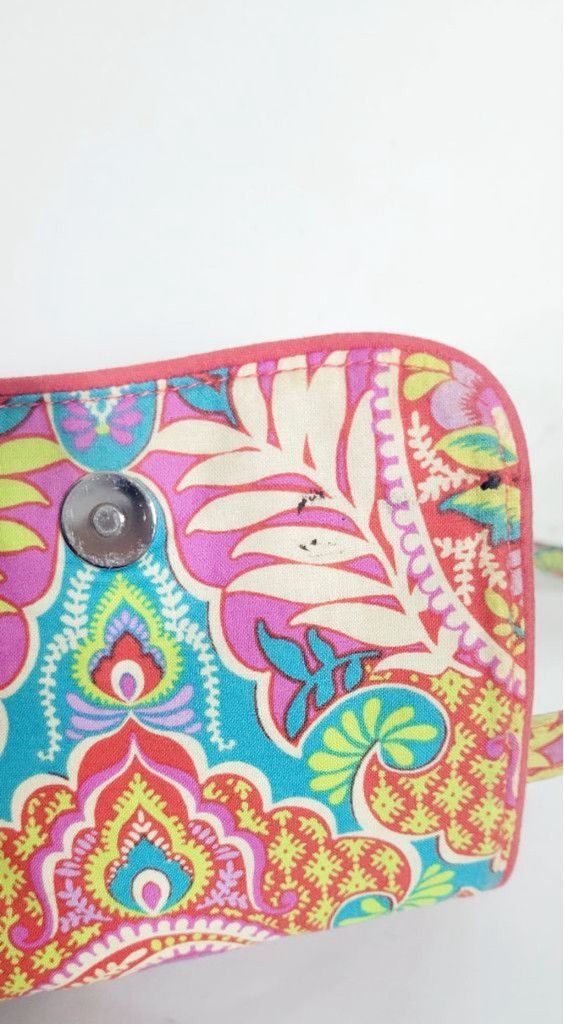Vera Bradley Vera Bradley pink paisley print mini crossbody bag Size ONE SIZE - 4 Thumbnail