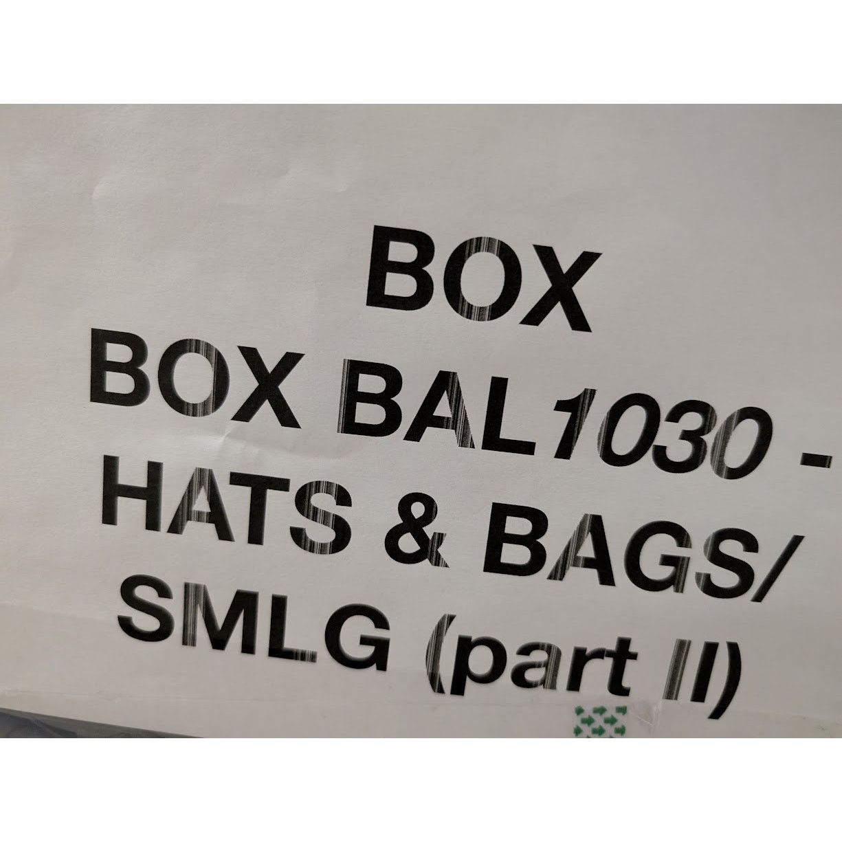 Balenciaga o1rshd1 Q: 2 / Size: L / Cotton Drill Dirty Paris Hat / Cap Size ONE SIZE - 21 Thumbnail