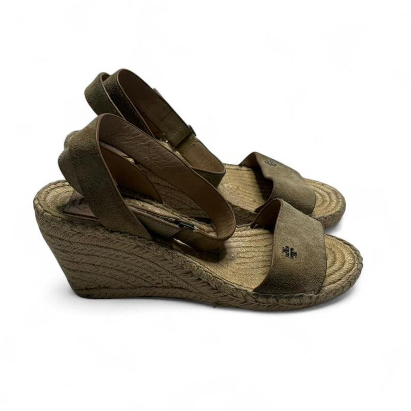 Tory Burch Tory Burch Bima 2 Espadrille Wedge Sandals Womens Size 7.5 Size US 7.5 / IT 37.5 - 1 Thumbnail