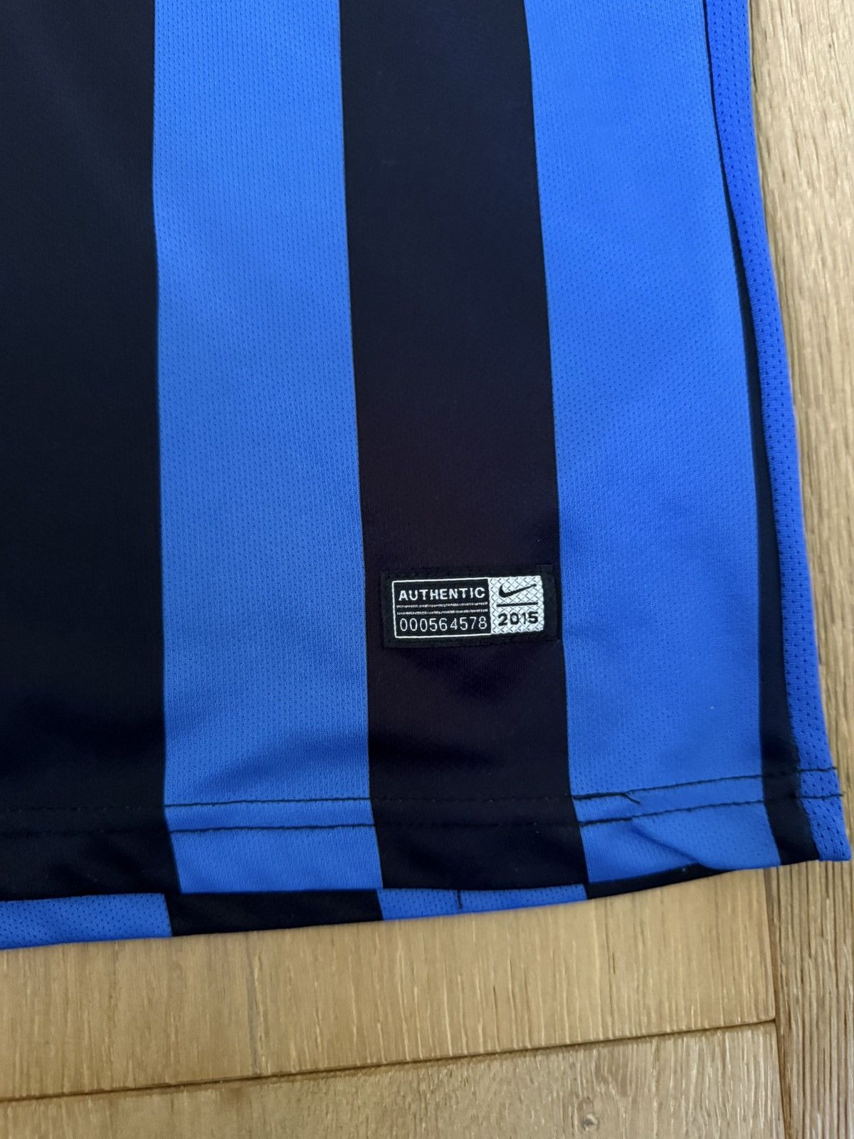 Nike 2015 Nike Inter Milan Home Jersey #13 Mitarotonda Size US XL / EU 56 / 4 - 4 Thumbnail