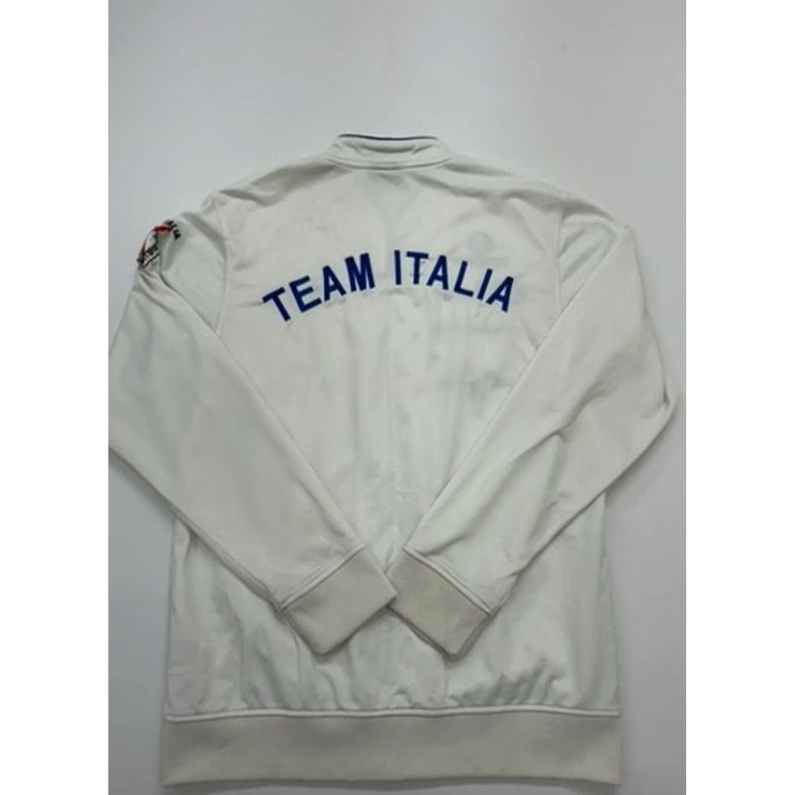 Fila FILA Men White Italy Track Jacket Full Zip Size S Lightweight Size US S / EU 44-46 / 1 - 2 Thumbnail