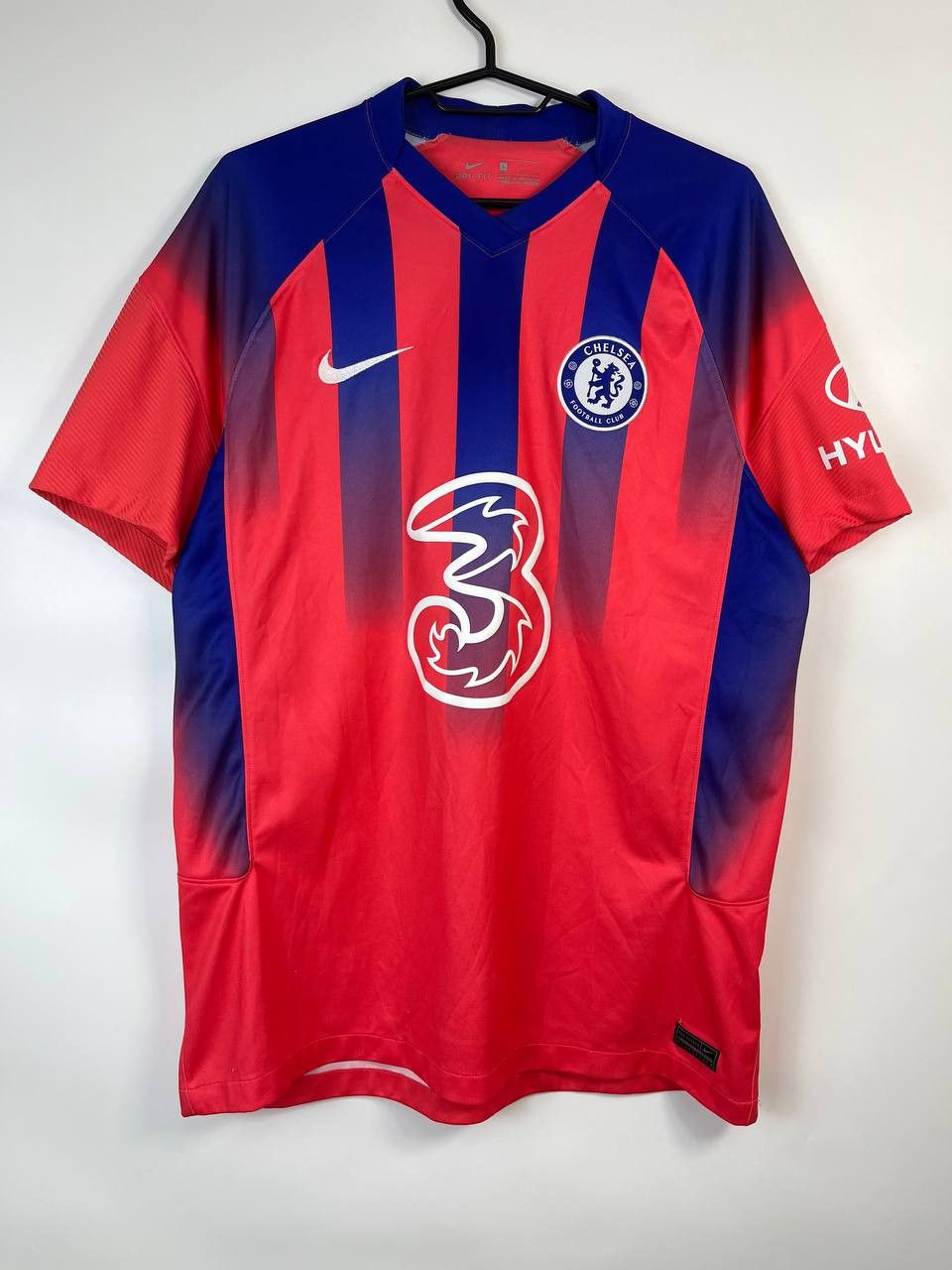 Nike CHELSEA 2020/2021 THIRD FOOTBALL SHIRT JERSEY NIKE SIZE L Size US L / EU 52-54 / 3 - 1 Thumbnail