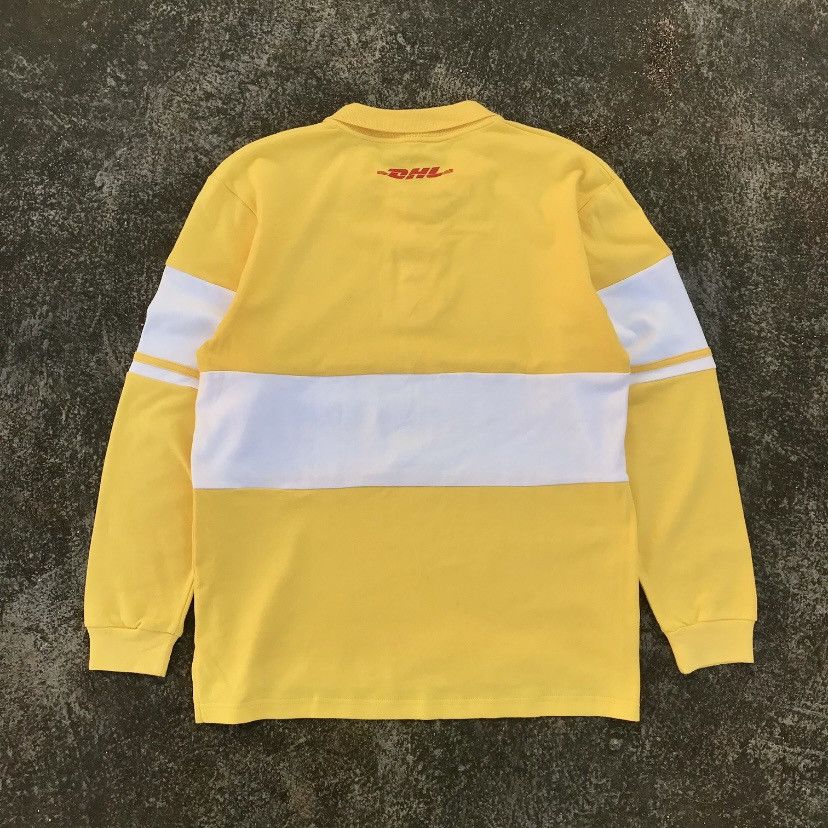 DHL × Vintage Vintage DHL Rugby shirt Size US L / EU 52-54 / 3 - 4 Thumbnail