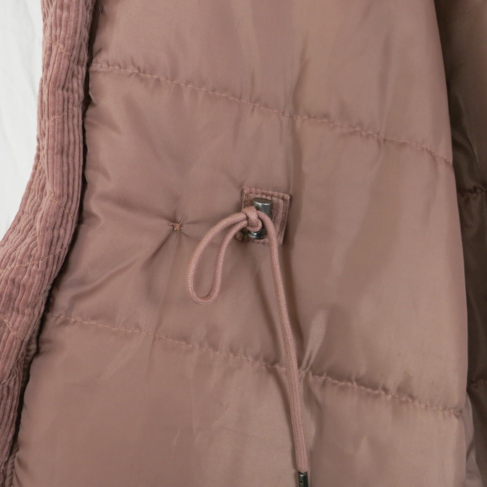 Unknown London Women's M American Eagle Corduroy Parka with Faux Fur Hood Size M / US 6-8 / IT 42-44 - 8 Thumbnail