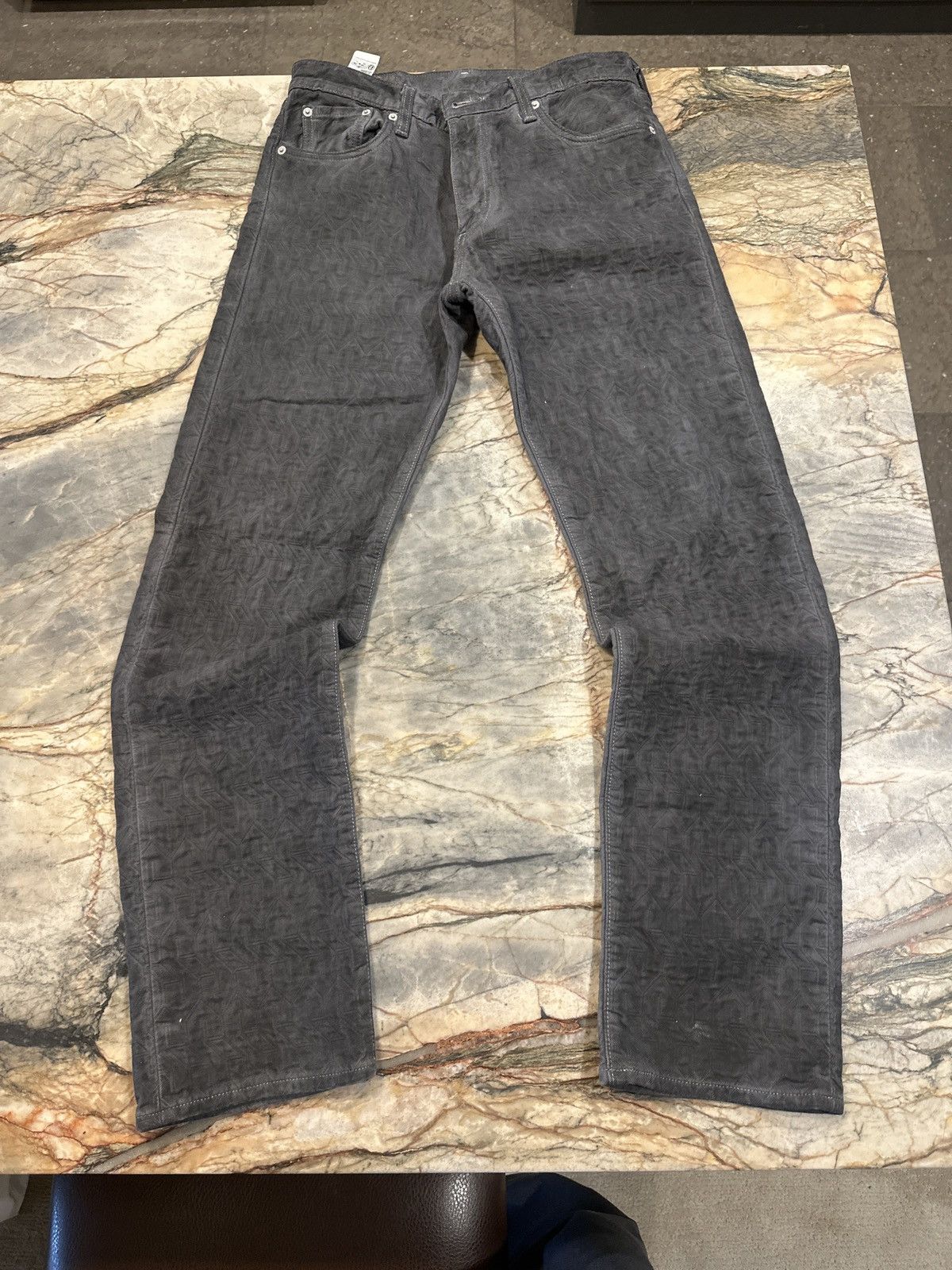 Levi's × Stussy Levis X Stussy “S” graffiti Jeans 501 Size US 30 / EU 46 - 1 Thumbnail