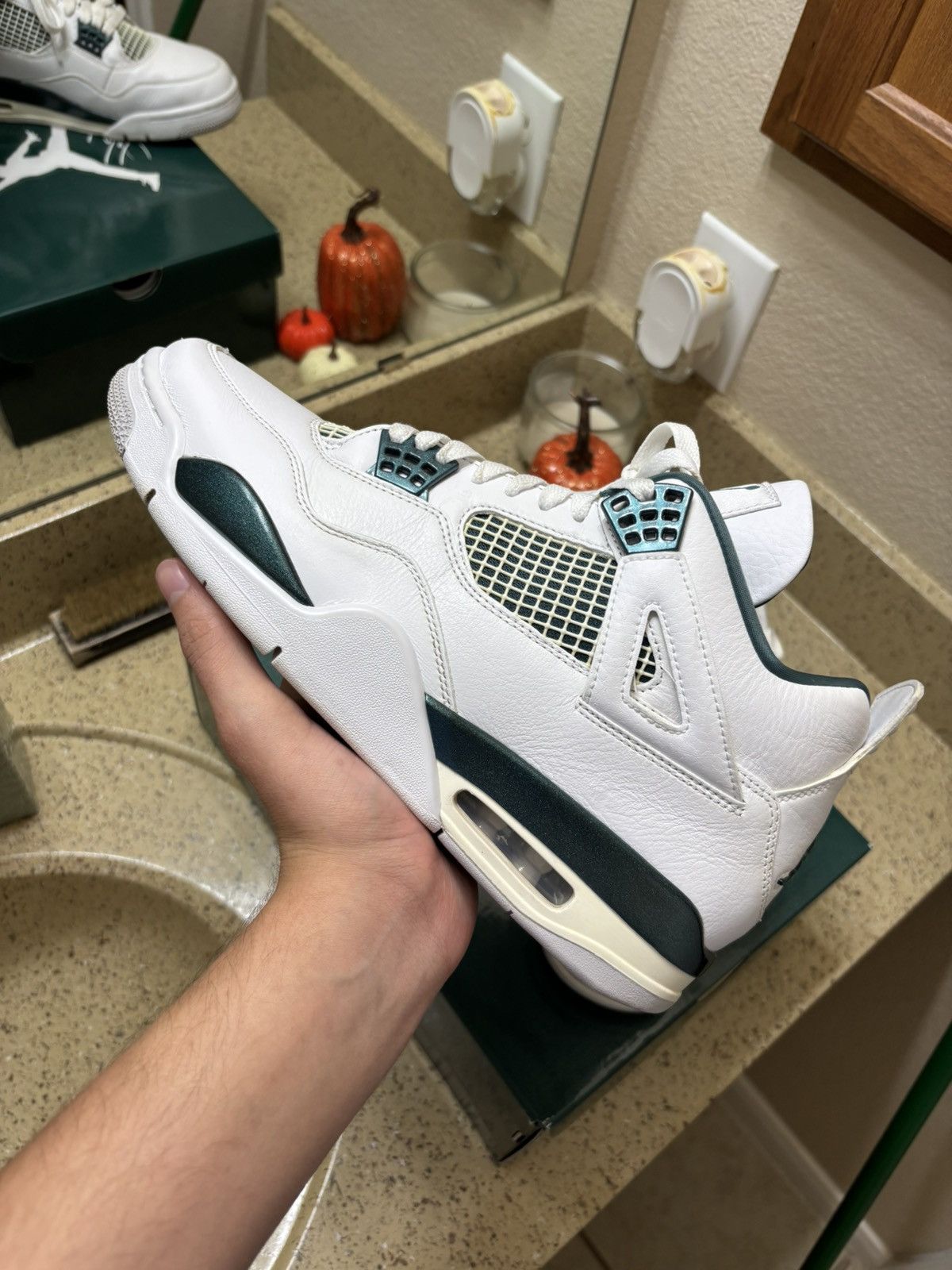 Jordan Brand Jordan 4 retro oxidized green Size US 11 / EU 44 - 7 Thumbnail