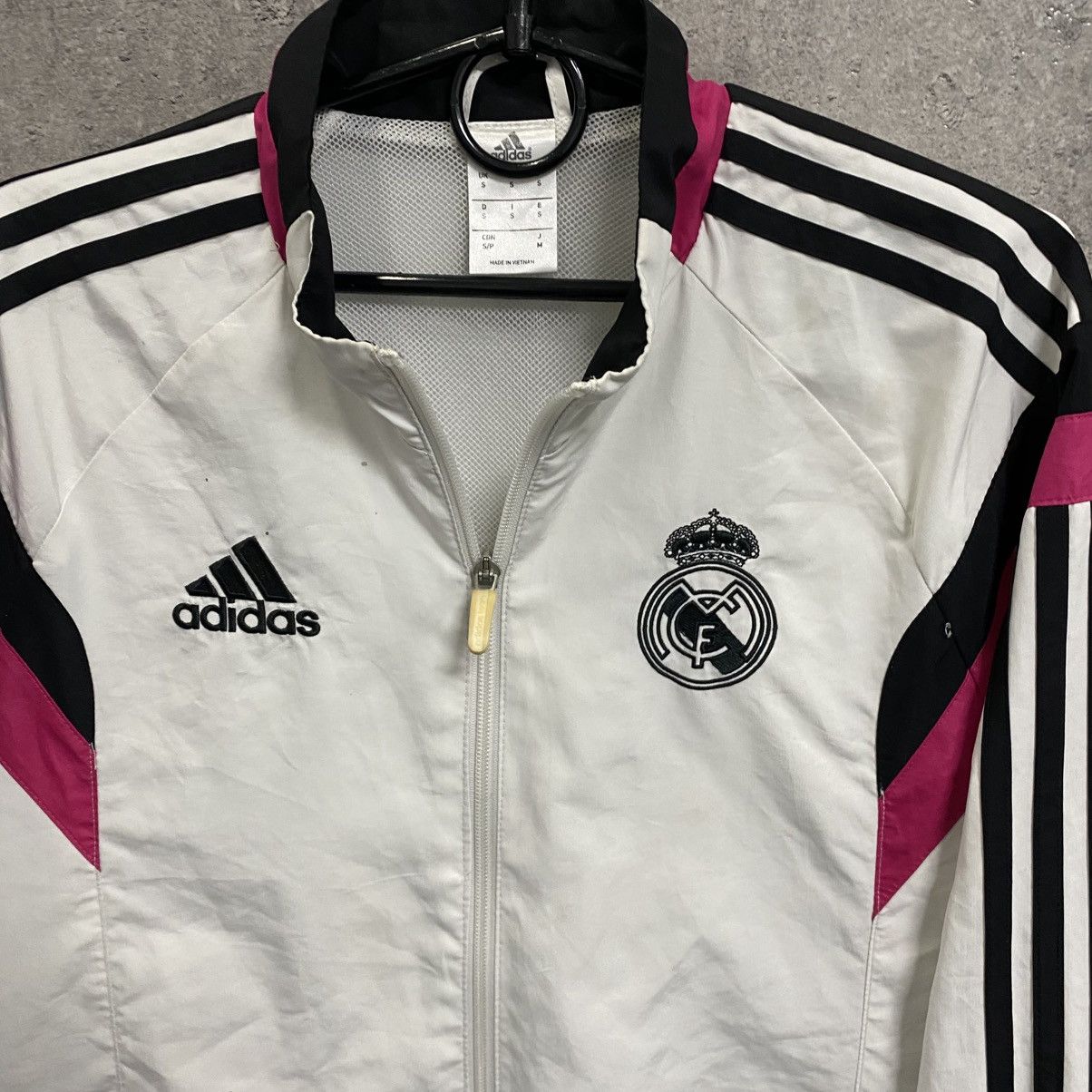 Adidas Real Madrid Adidas 2014 Football training soccer jacket Size US S / EU 44-46 / 1 - 5 Thumbnail