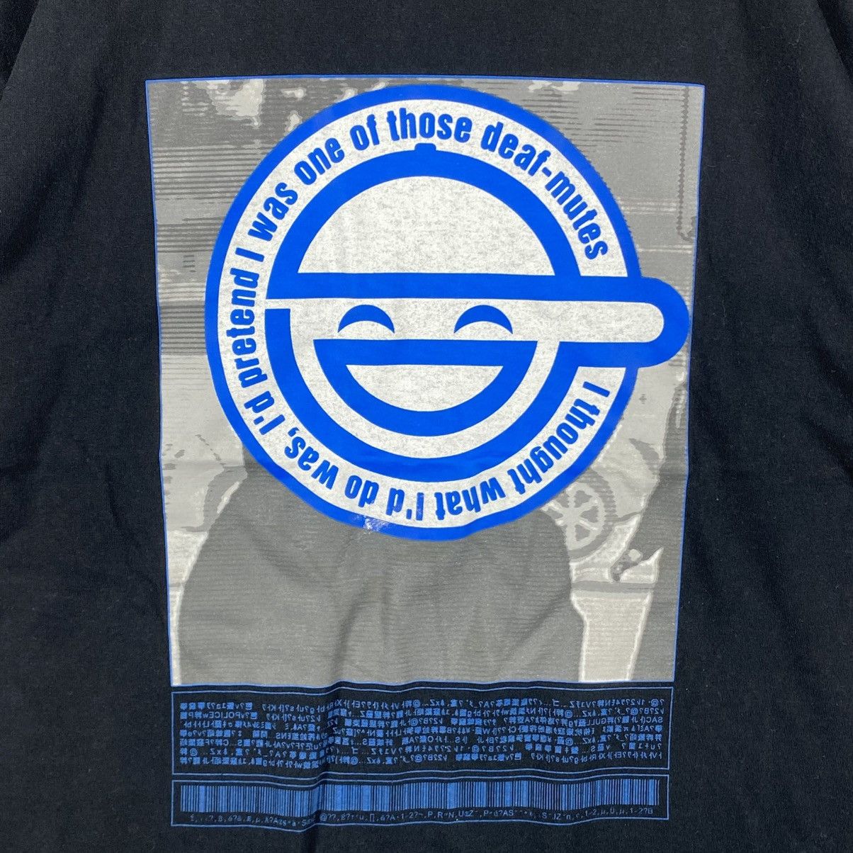 Vintage Vintage Ghost In The Shell LAUGHING MAN Cospa Tee Shirt Size US M / EU 48-50 / 2 - 2 Thumbnail