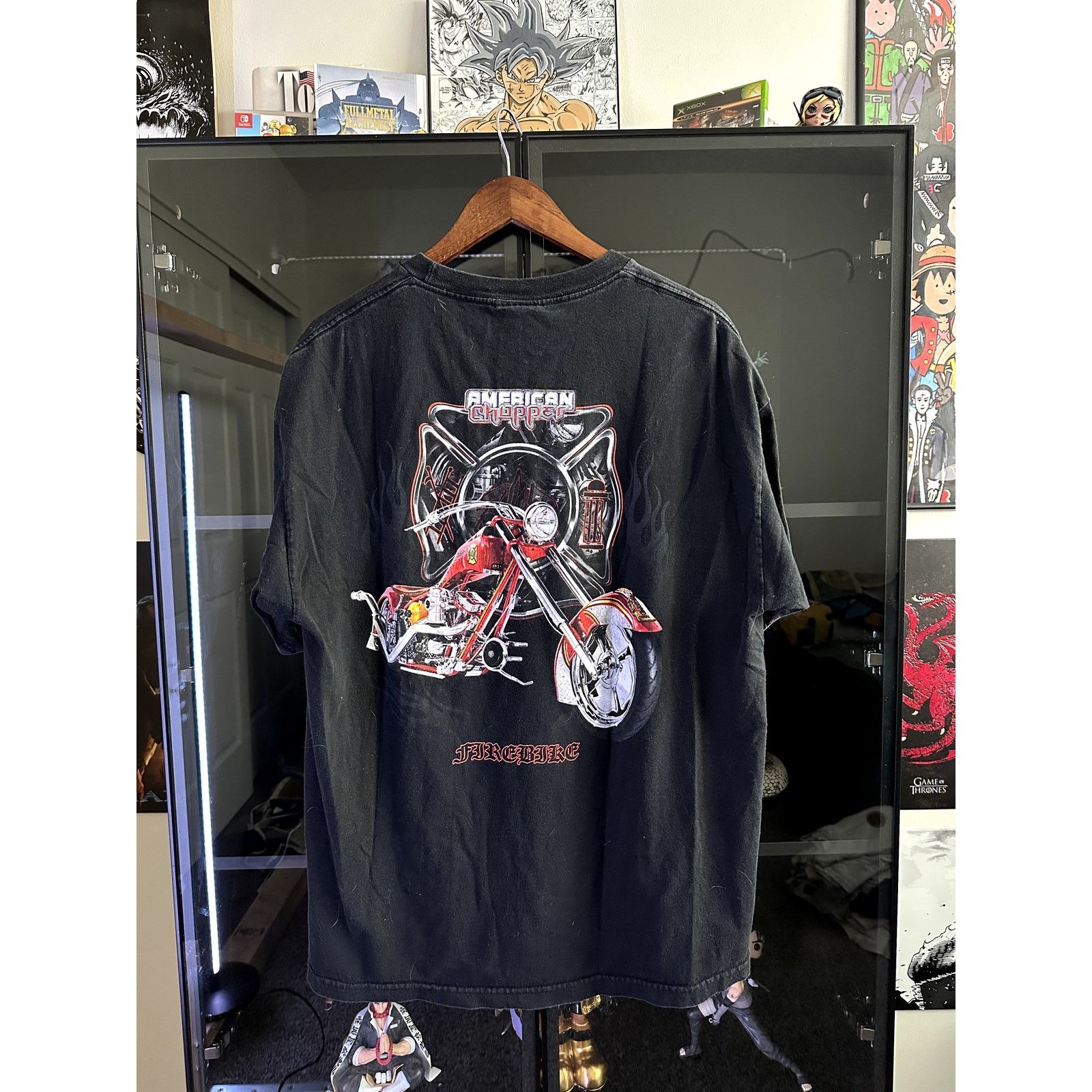 American Apparel Vintage 2000s American Choppers Motorcycle Biker Size XL Size US XL / EU 56 / 4 - 4 Thumbnail