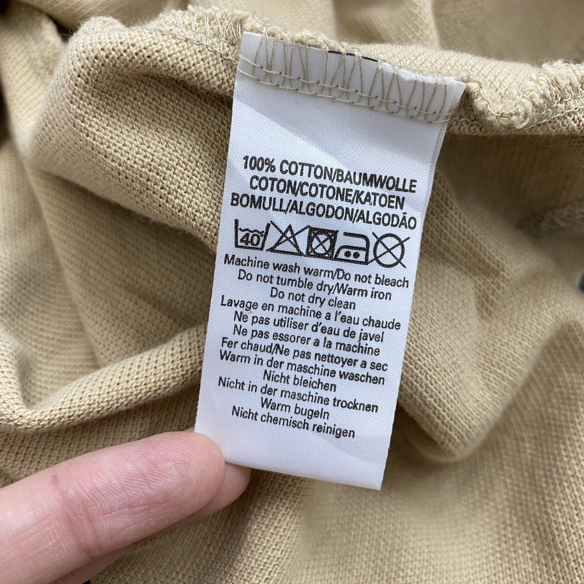 Burberry Vintage BURBERRYS England Embroidered Logo Button Up Collar Size US M / EU 48-50 / 2 - 5 Thumbnail