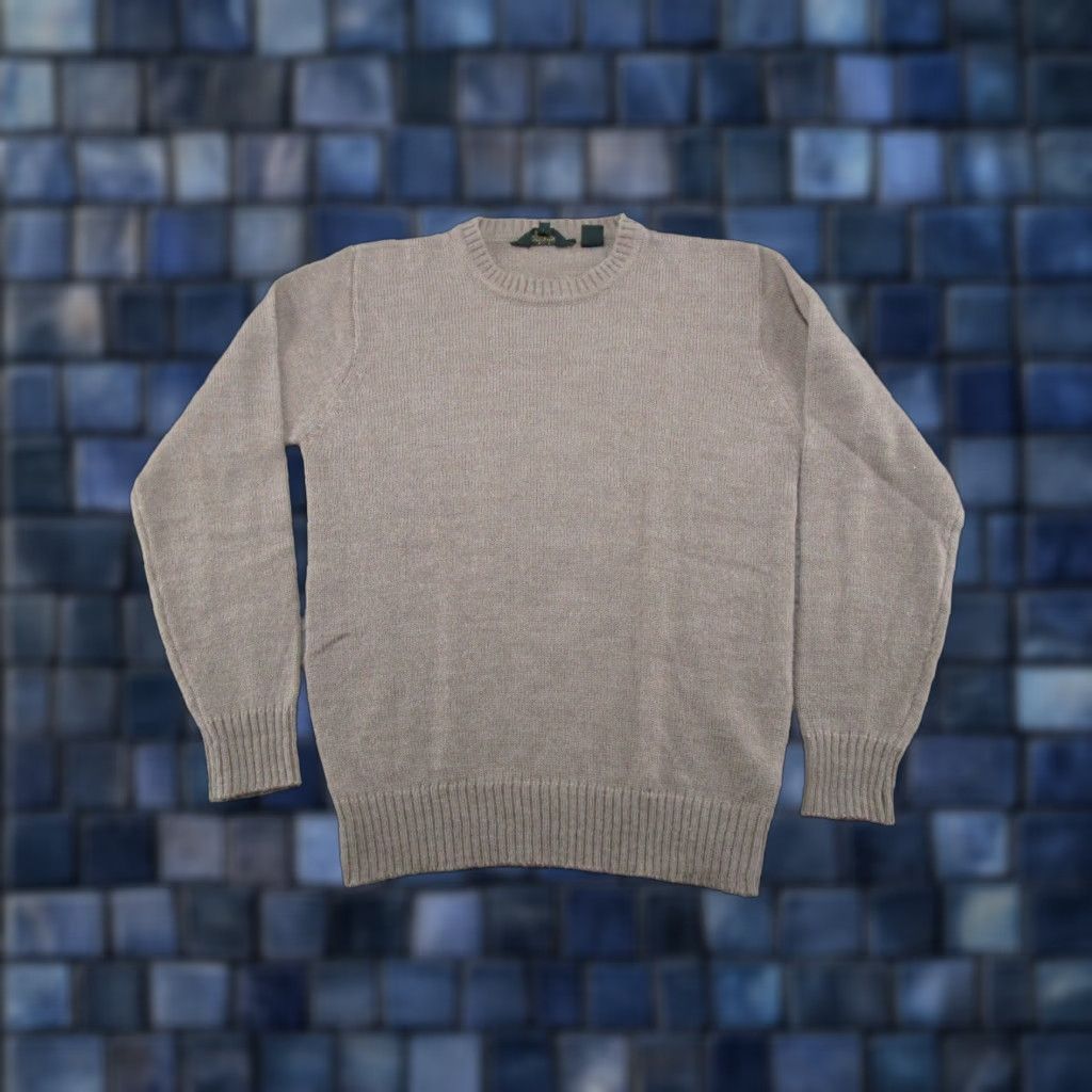 Etro VINTAGE Boundary Waters Sweater Shirt Mens 80s Brown Acrylic KnIT Pullover Winter Fall Golf Size US M / EU 48-50 / 2 - 1 Thumbnail