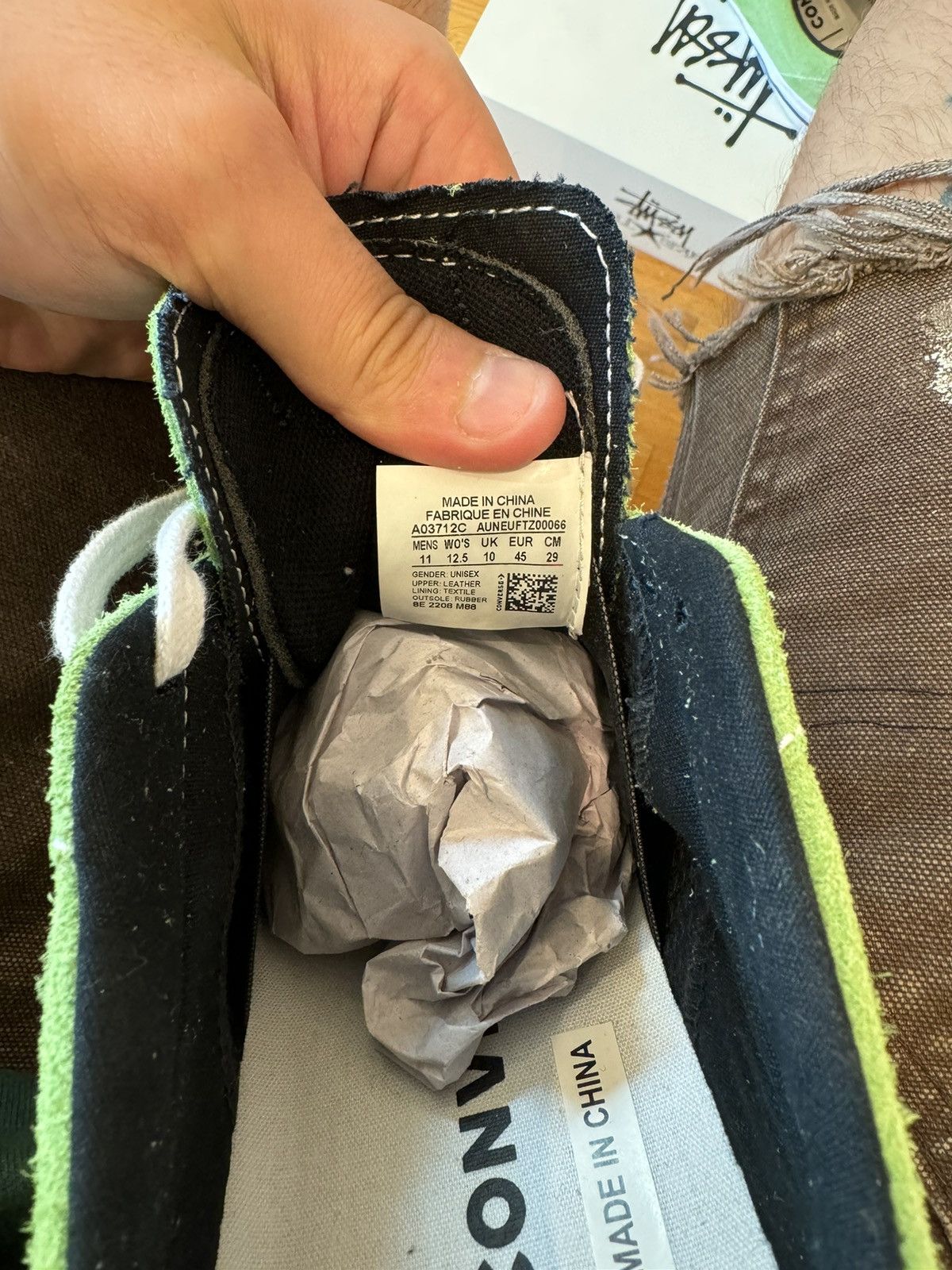Converse × Stussy STUSSY 8BALL CONS ONE STAR Size US 11 / EU 44 - 7 Thumbnail