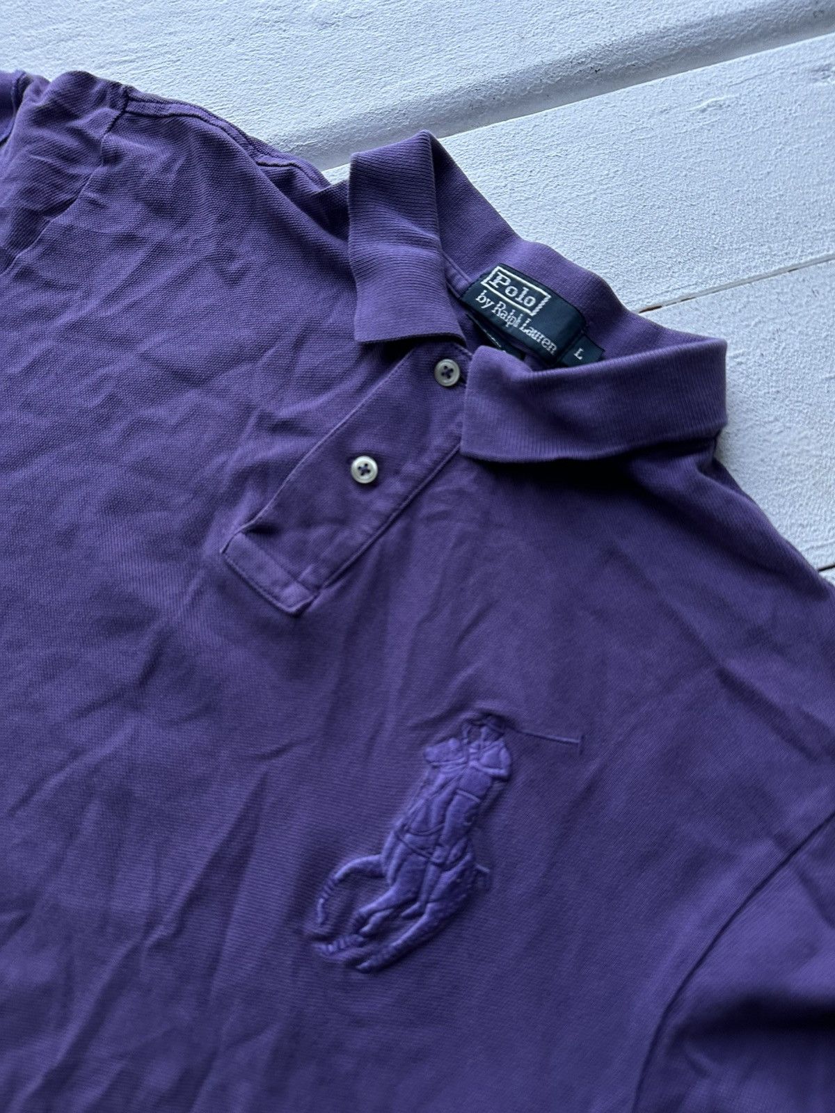 Ralph Lauren ❗️Vintage POLO Shirt Polo Ralph Lauren #3 USA Chief Keef styl Size US L / EU 52-54 / 3 - 4 Thumbnail