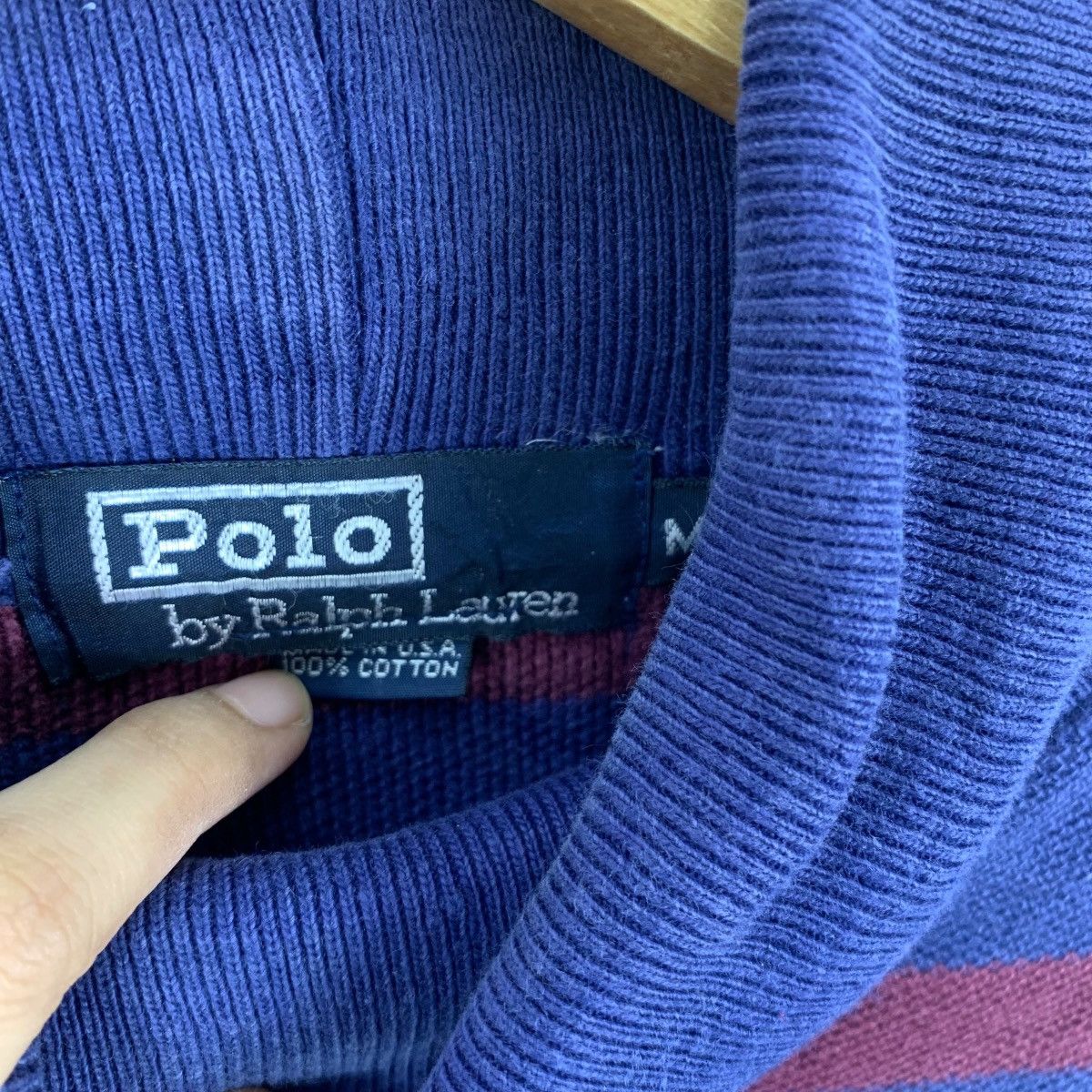 Polo Ralph Lauren Vintage POLO RALPH LAUREN Small Pony Turtleneck Sweatshirt Size US M / EU 48-50 / 2 - 8 Thumbnail