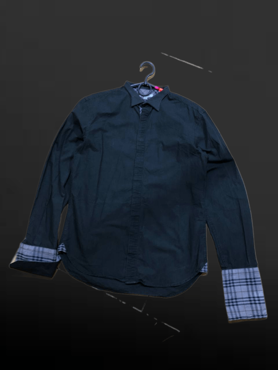 Burberry Burberry London England Cotton Shirt Button Up Long Sleeve Size US M / EU 48-50 / 2 - 1 Thumbnail