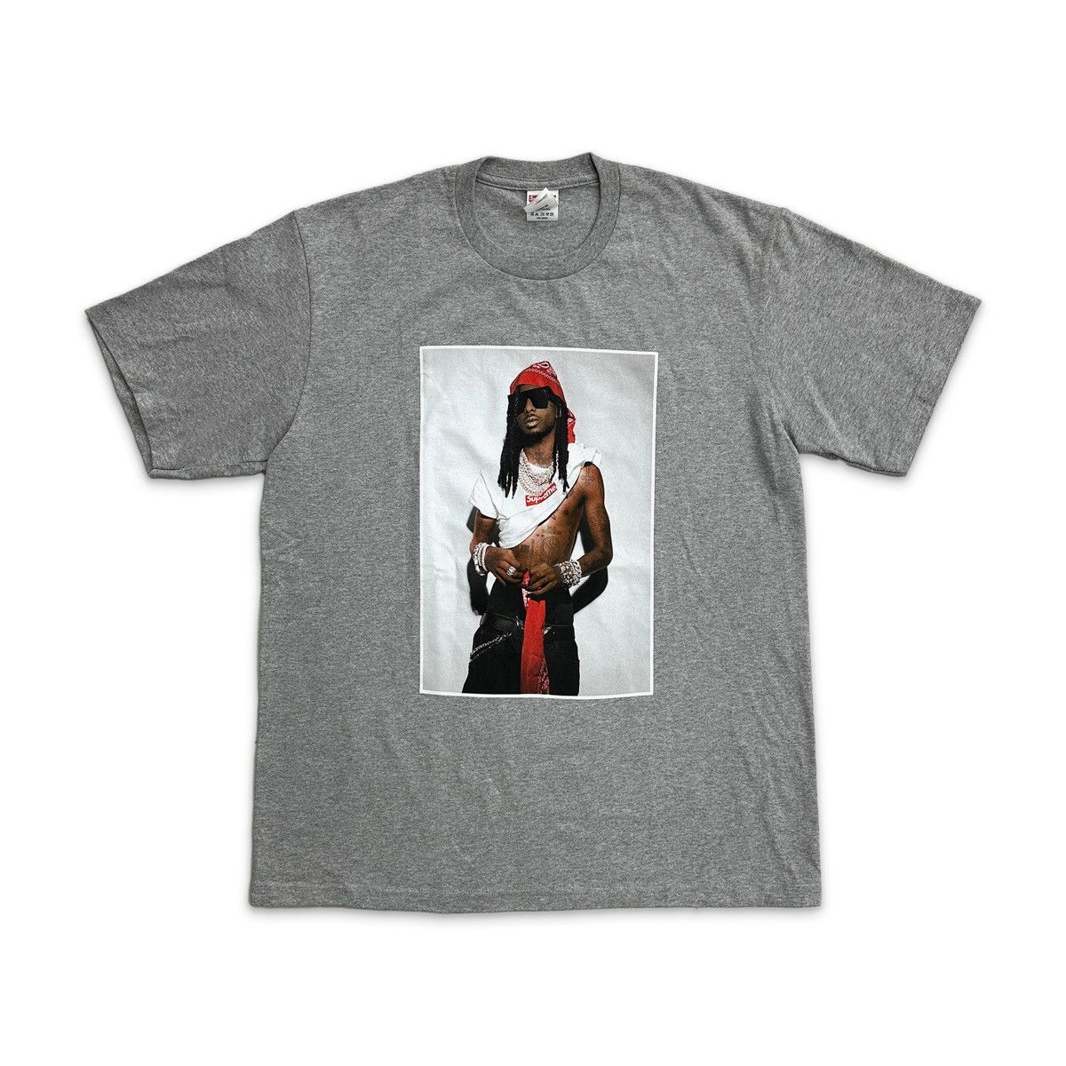 Playboy × Supreme Supreme Playboy Carti Tee. GREY Size US M / EU 48-50 / 2 - 1 Thumbnail