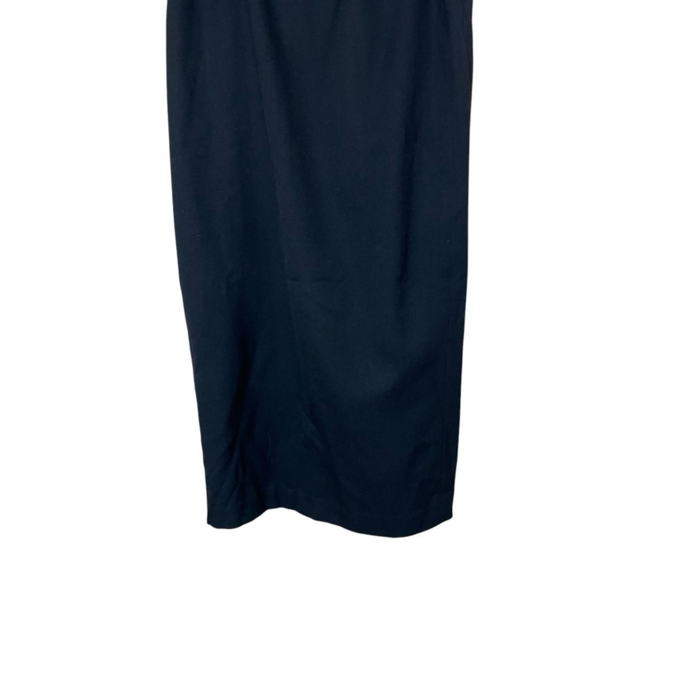Other Vintage Field Manor skirt black sz 10 long maxi back slit NW Size 32" / US 10 / IT 46 - 3 Thumbnail