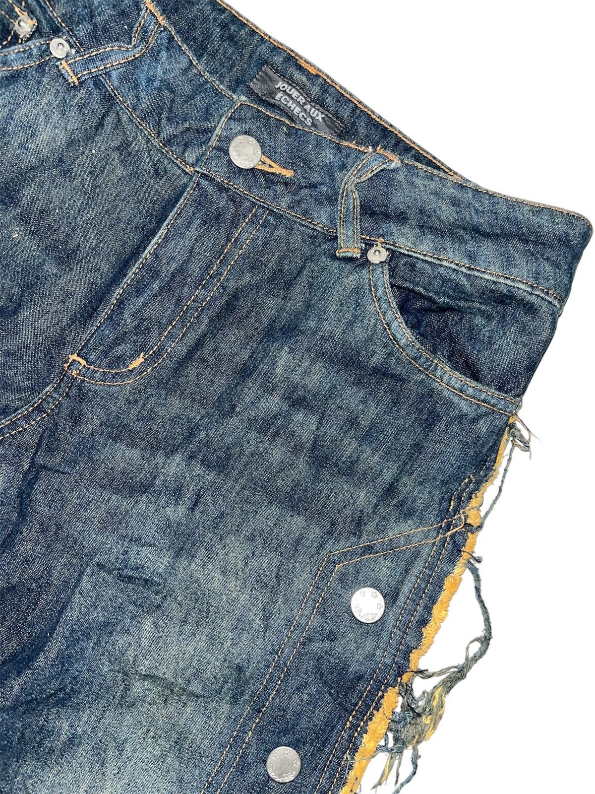 Seditionaries JOUERAUX ECHECS FLARE JEANS x JAPAN BRAND x VINTAGE Size US 33 - 4 Thumbnail