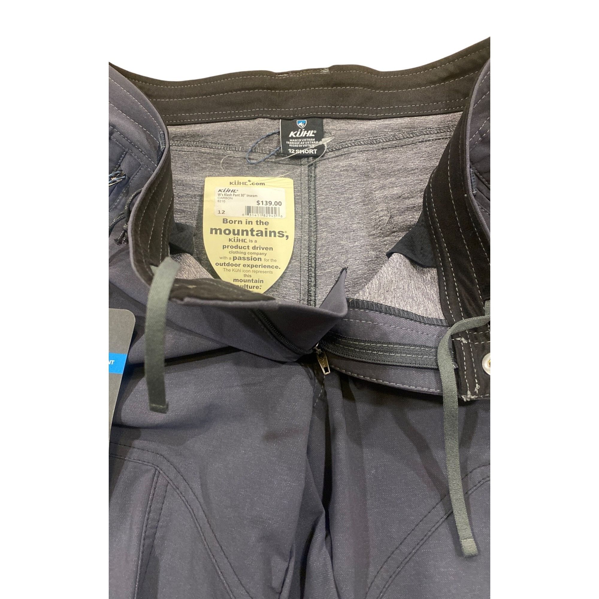 Kuhl NWT Kuhl Klash Softshell Pants Size 12 Short Gray MSRP$139 W Size 34" / US 12 / IT 48 - 5 Thumbnail