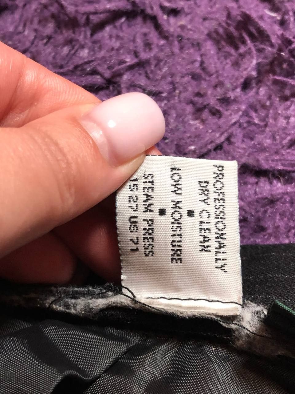 Polo Ralph Lauren Women’s Casual Pants Ralph Lauren wool Size 32" / US 10 / IT 46 - 4 Thumbnail