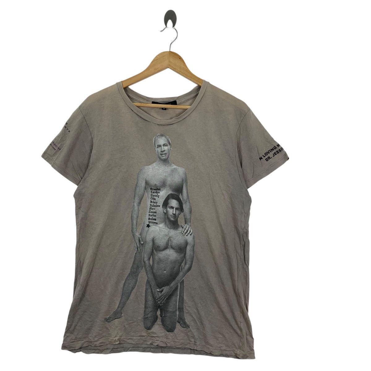 Marc Jacobs Vintage MARC JACOBS Protect The Skin Collection Thrashed Tee Size US M / EU 48-50 / 2 - 3 Thumbnail