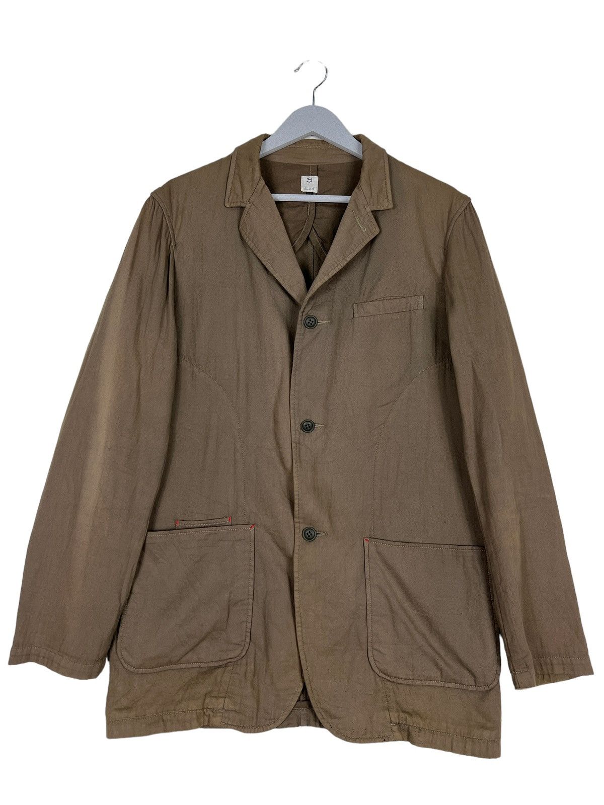 Slick 🔥 RICH BROWN SLICK CHORE JACKET Size US M / EU 48-50 / 2 - 2 Thumbnail