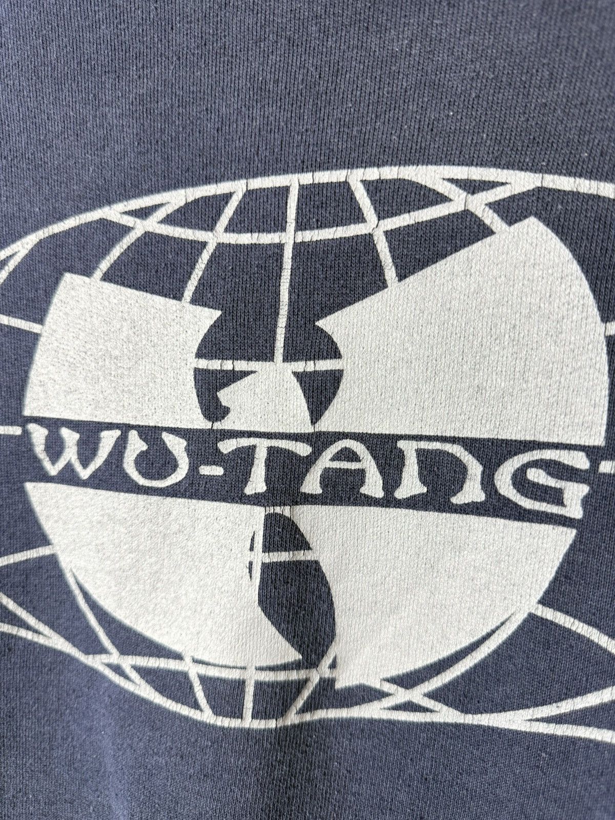 Wu-Tang Clan 💥 Rare! 1990’s Vintage Wu Tang Clan Big Logo Hoodie Size US L / EU 52-54 / 3 - 4 Thumbnail