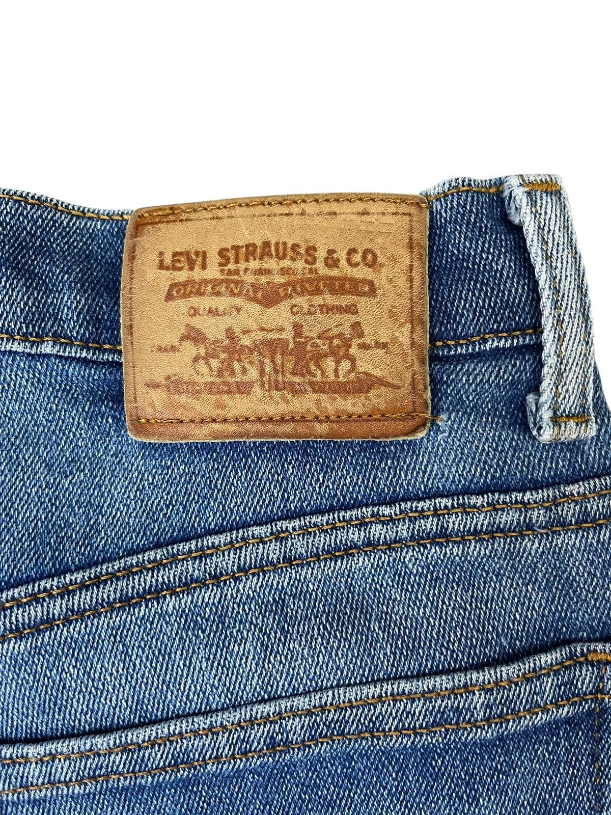 Levi's Vintage Levi’s 517 Talon 42 Short Jeans Streetwear Size US 31 - 5 Thumbnail