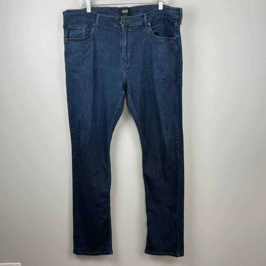 Paige Paige Men’s Federal Slim Straight Jeans Samson Wash Size US 40 / EU 56 - 1 Thumbnail