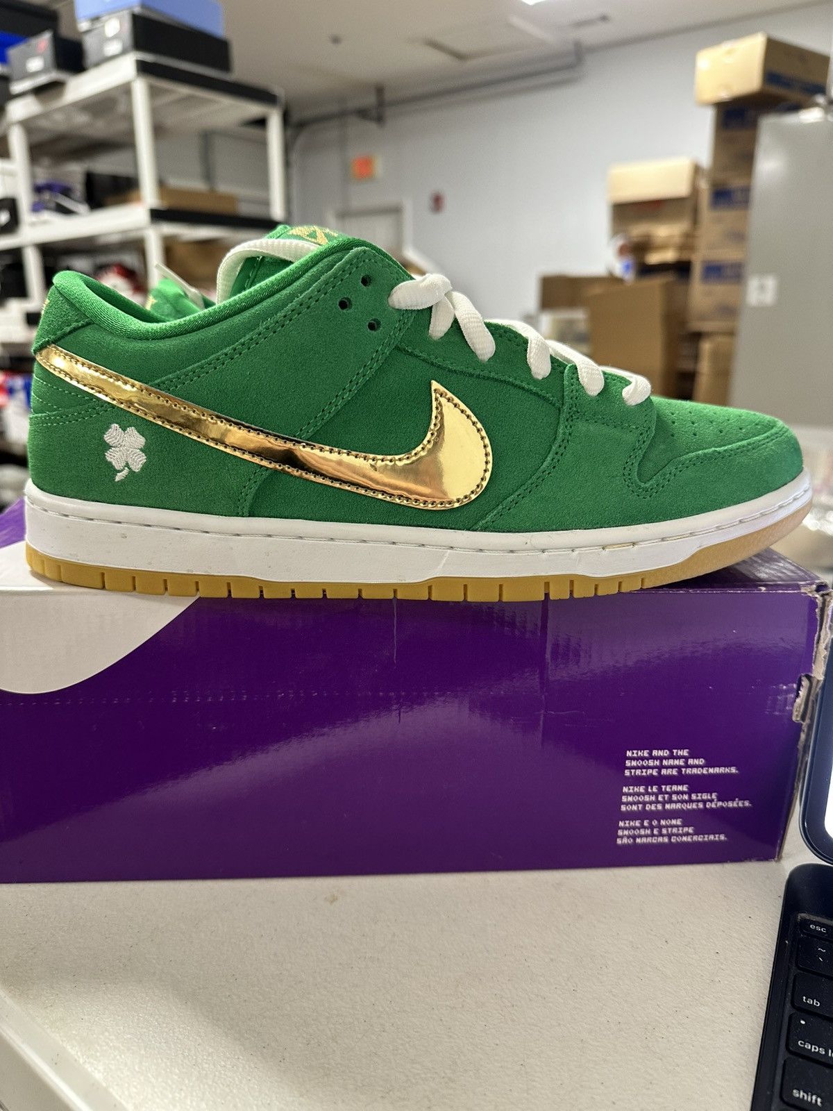 Nike Nike sb St Patrick’s day 2022 Size US 10 / EU 43 - 4 Thumbnail