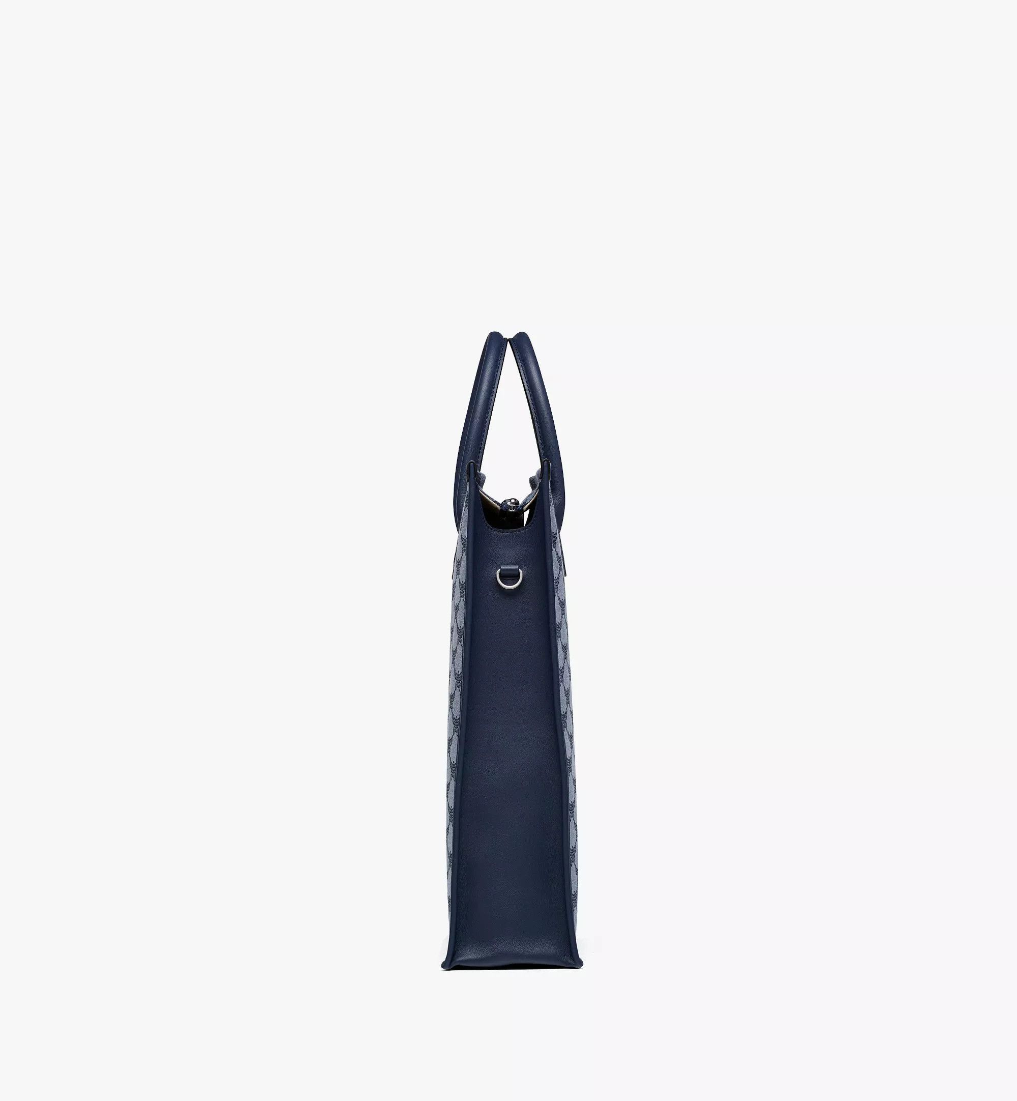 MCM o1mt1gz1224 Size: OS / Unisex Tote Medium Bag in Indigo Size ONE SIZE - 4 Thumbnail
