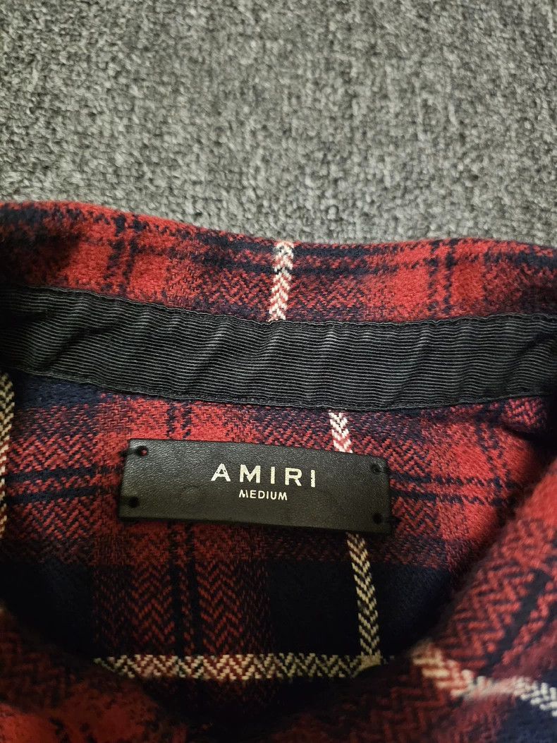 Amiri Amiri red checkered shirt Size US M / EU 48-50 / 2 - 3 Thumbnail