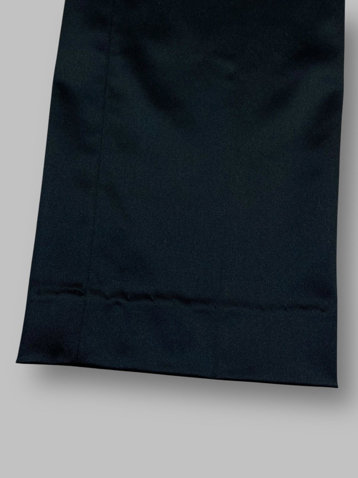John Galliano Galliano Black Acetate Nylon Slim Pants Size 30" / US 8 / IT 44 - 16 Thumbnail
