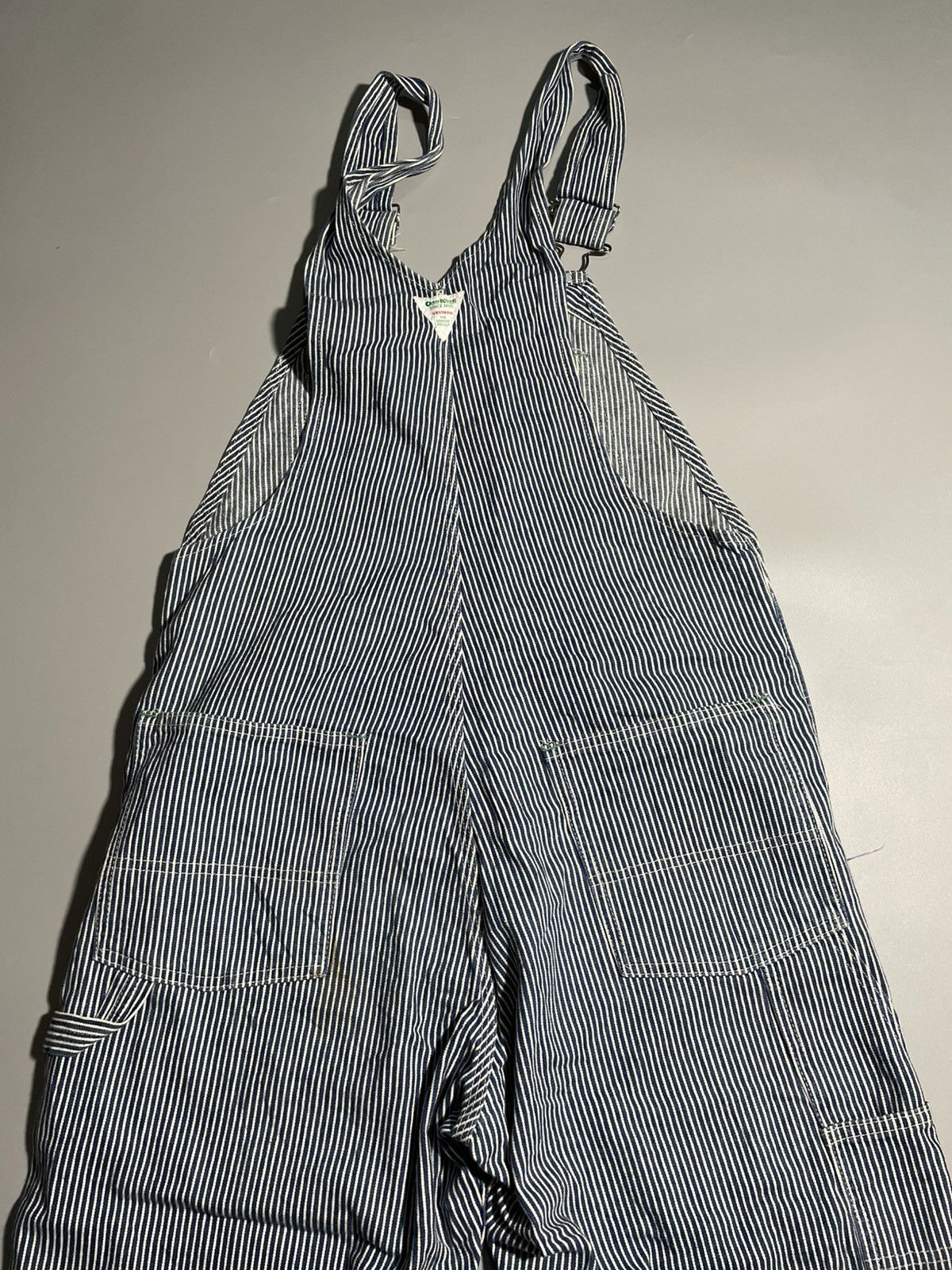 Oshkosh Vintage Oshkosh Hickory Stripes Overall Size US 34 / EU 50 - 12 Thumbnail