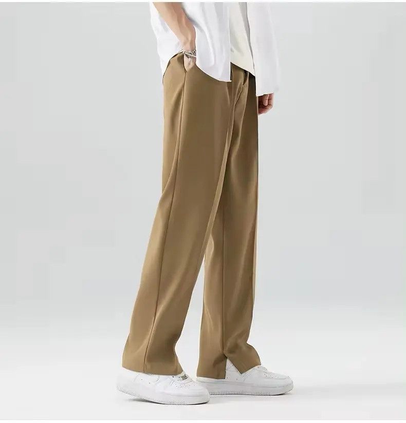 Japanese Brand Brown Color Casual Suit Pants Size US 34 / EU 50 - 2 Thumbnail