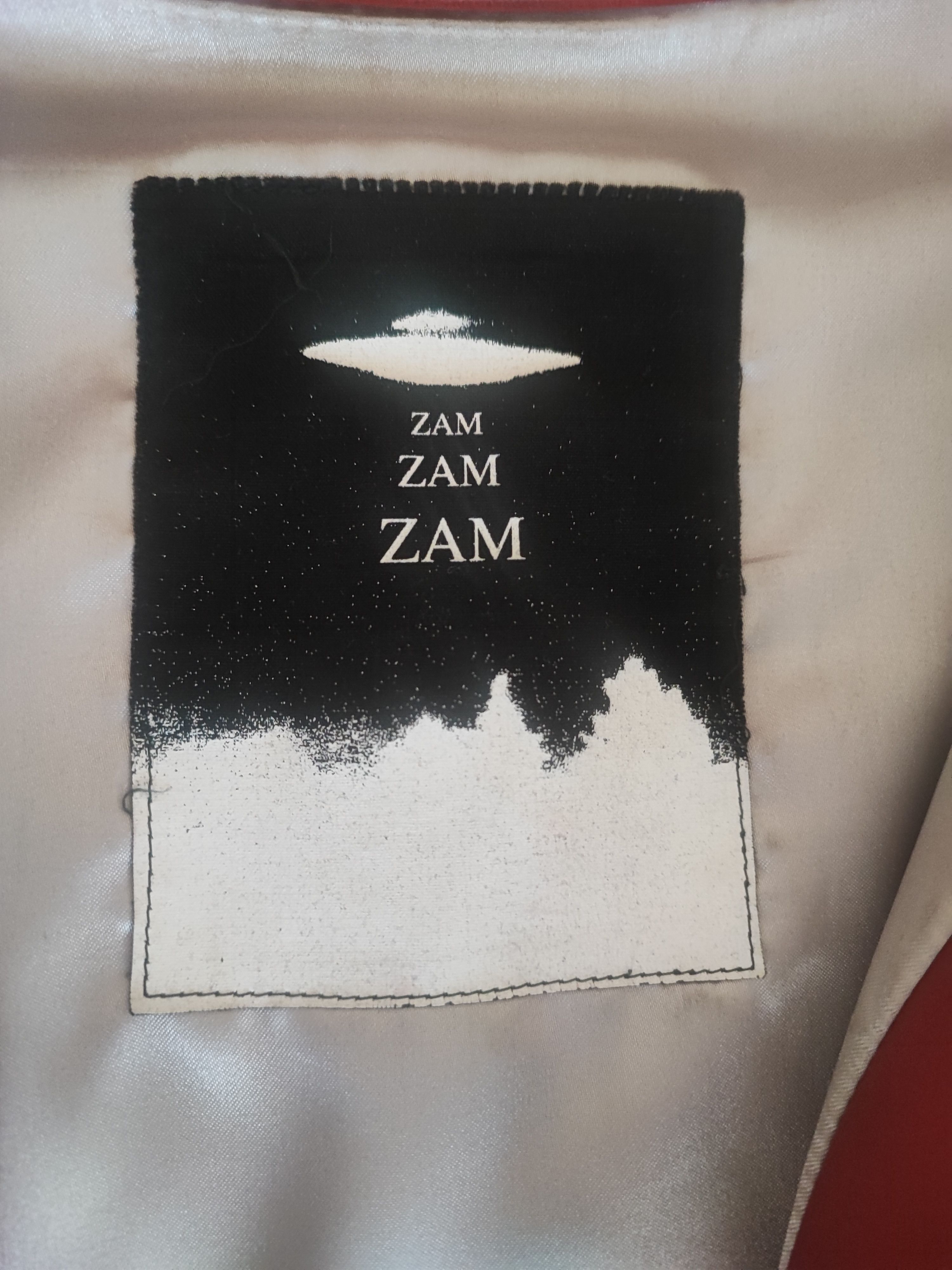 Undercover SS2006 Zamiang Patched Leather Jacket Size US M / EU 48-50 / 2 - 8 Thumbnail