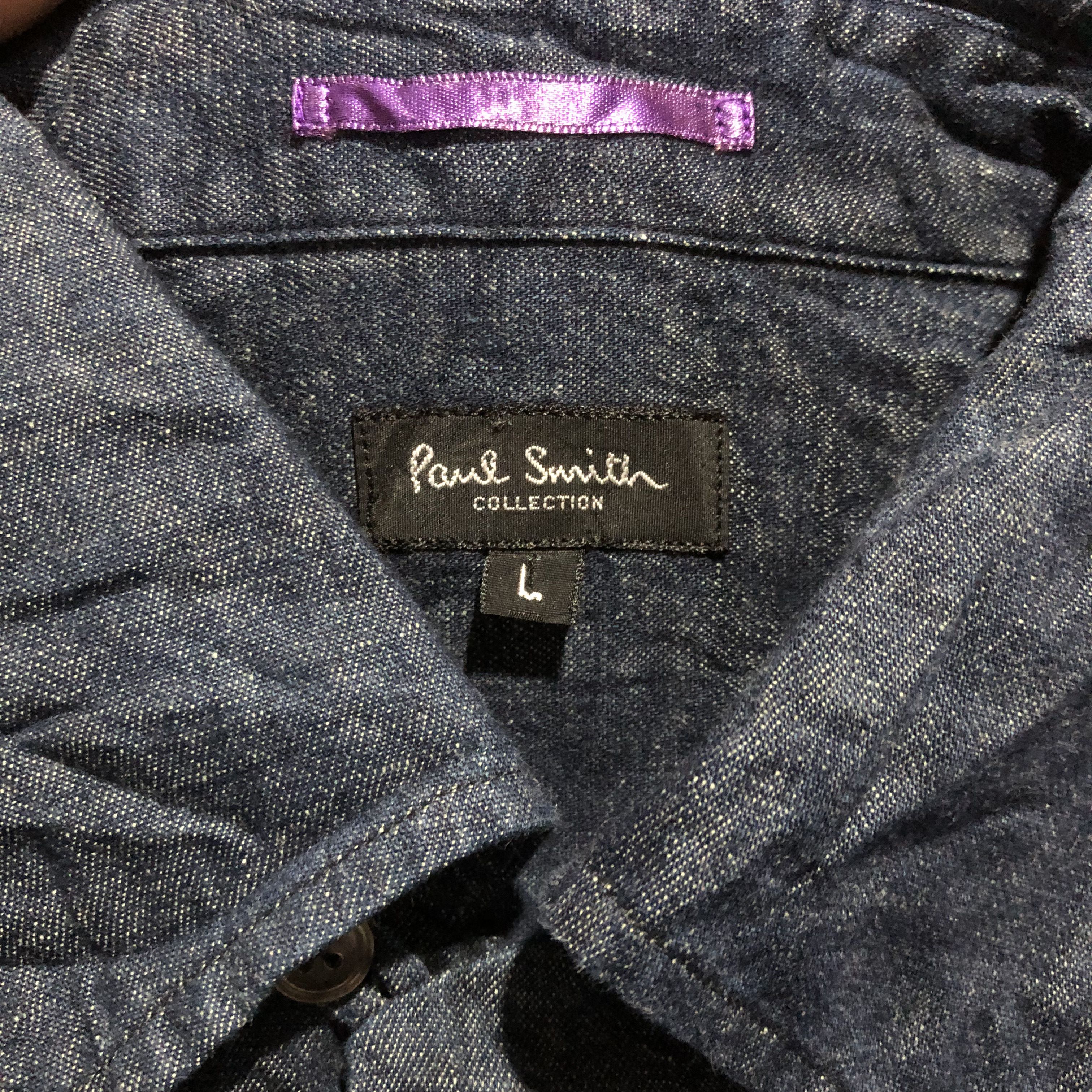Paul Smith Paul Smith soft blue denim designer Japan London shirt Size US L / EU 52-54 / 3 - 2 Thumbnail