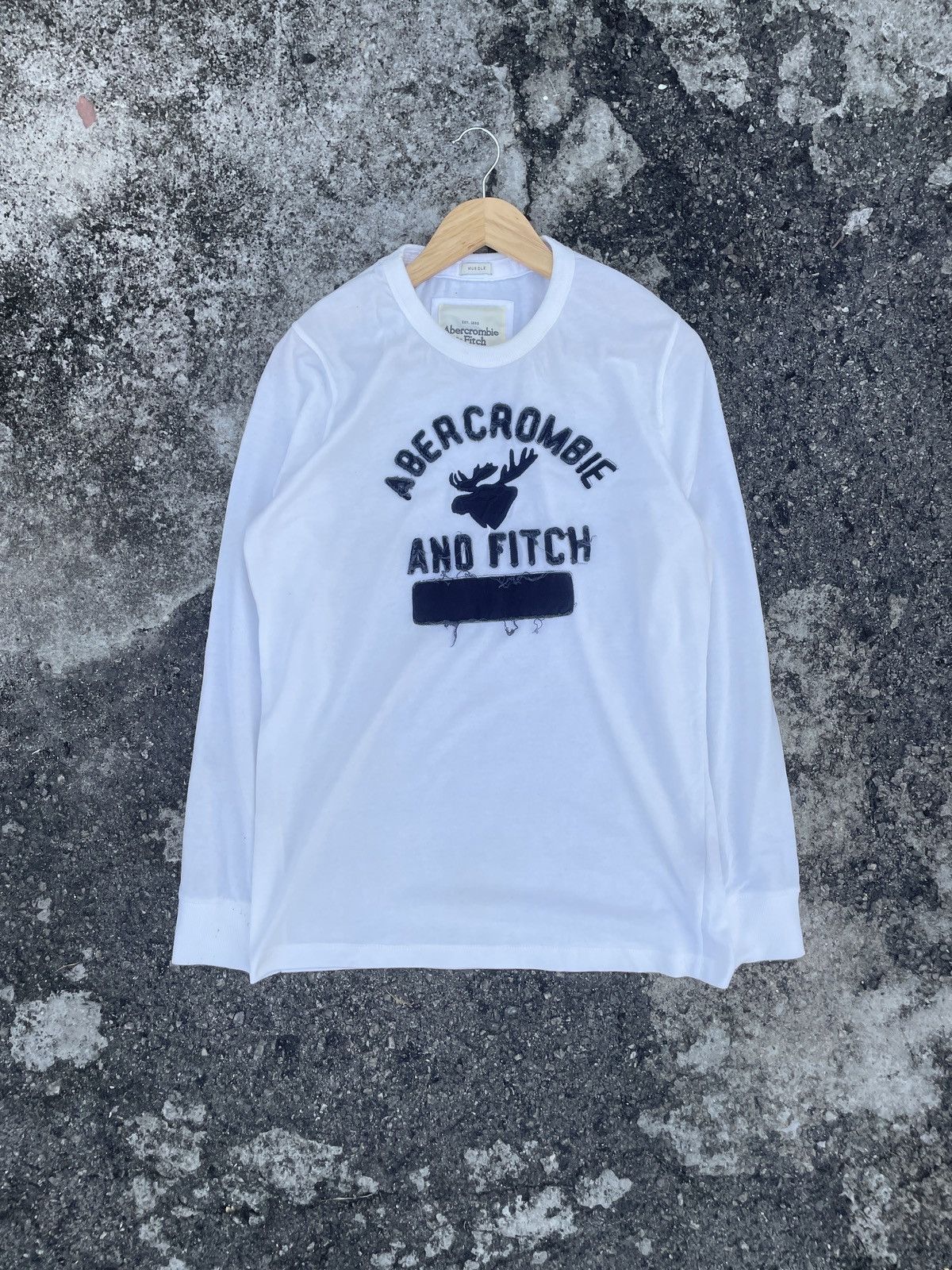 Japanese Brand Vintage Abercrombie & Fitch New York Longsleeve Tee Size US M / EU 48-50 / 2 - 1 Thumbnail
